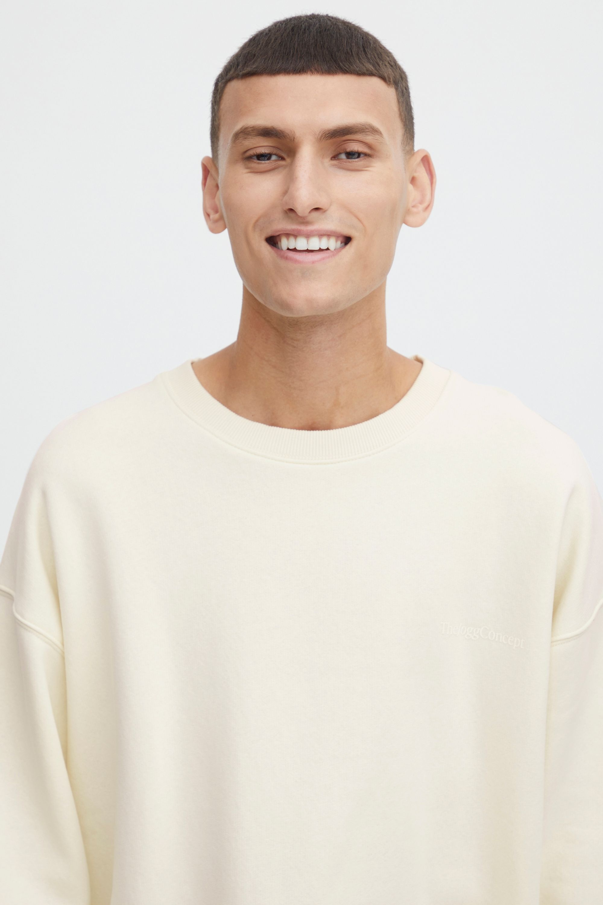 TheJoggConcept Rundhalspullover »Rundhalspullover JCMRafine«