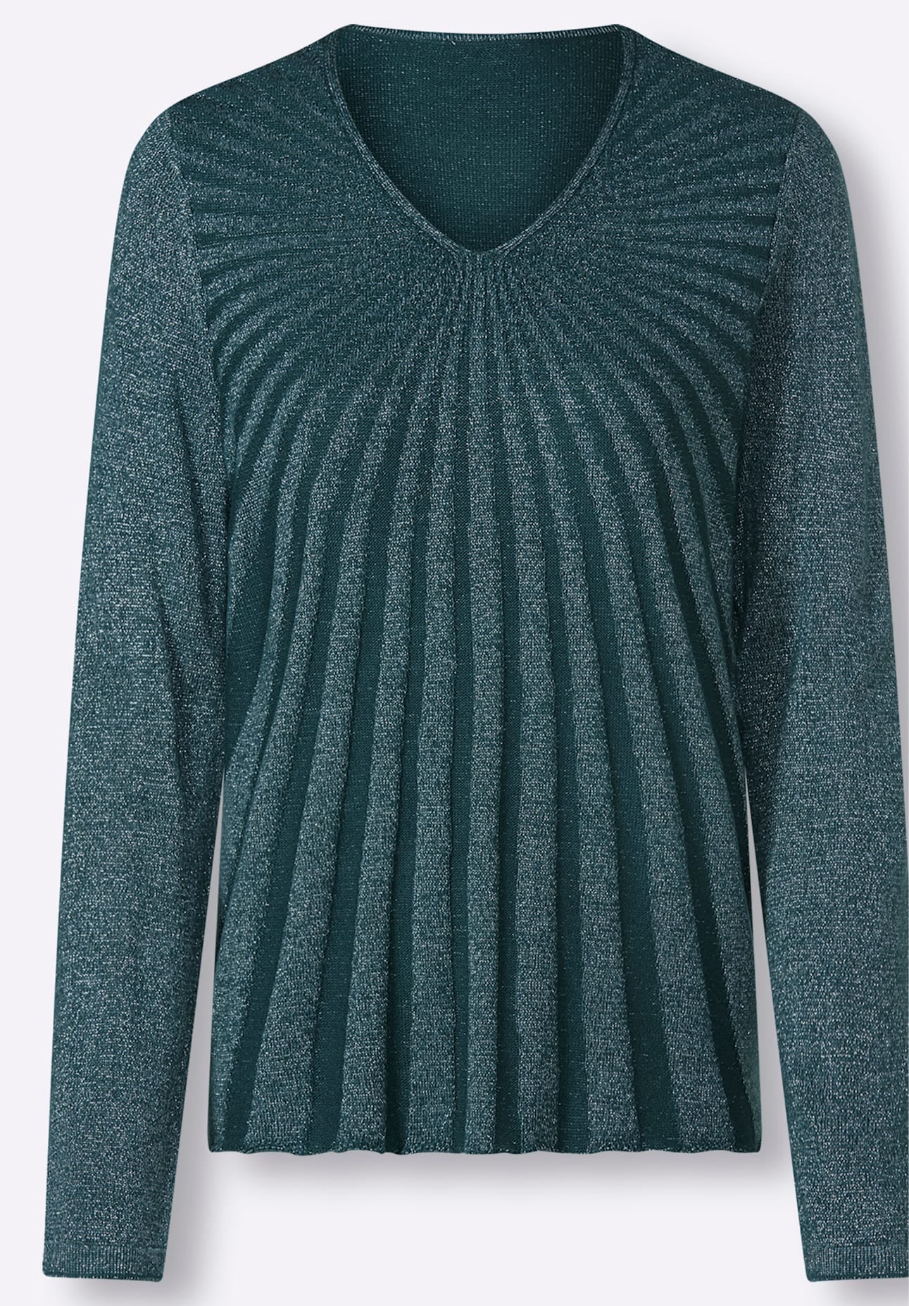 Classic Basics V-Ausschnitt-Pullover »Langarm-Pullover«