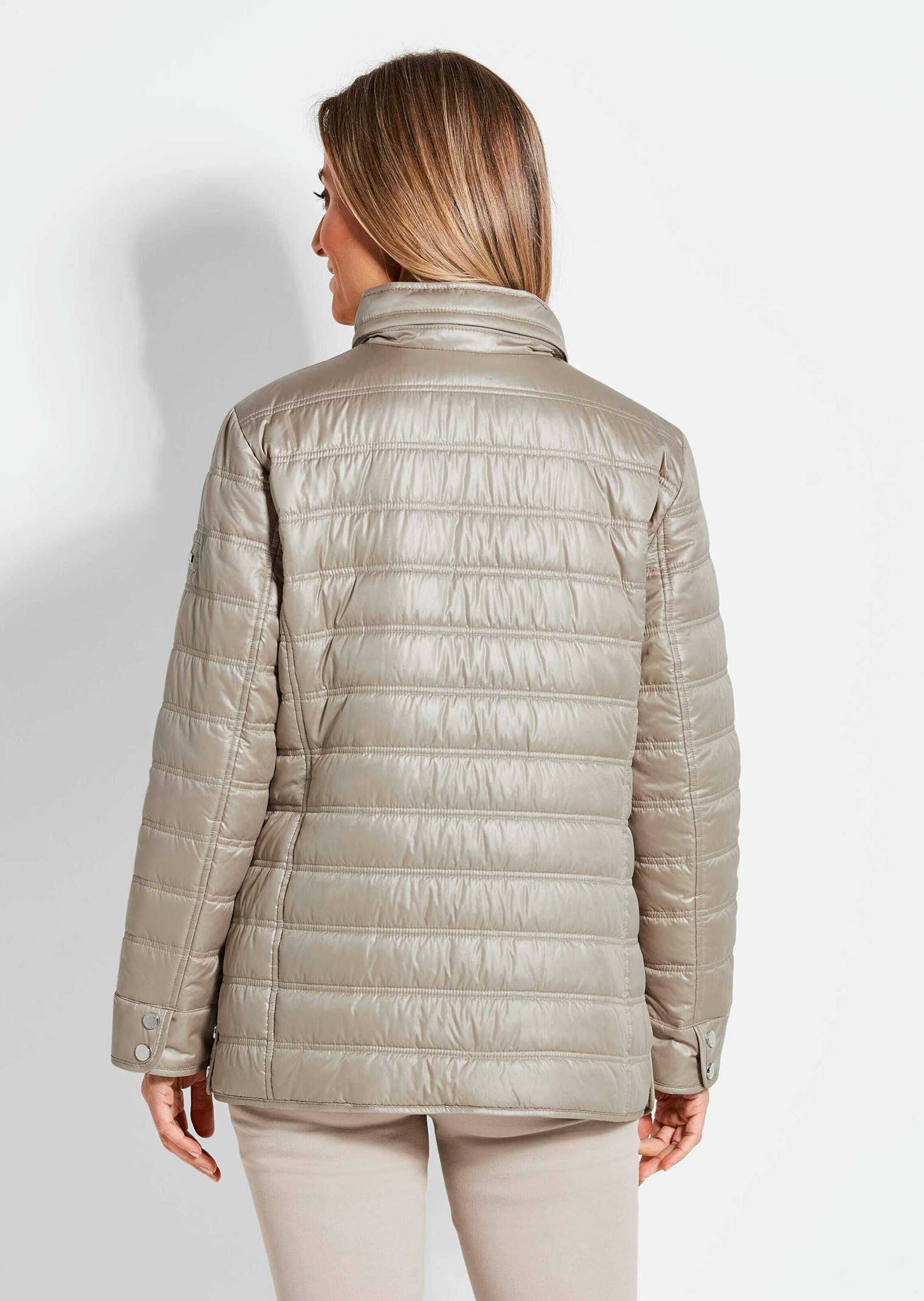 GOLDNER Steppjacke »Kurzgröße Leichte Steppjacke mit vielen Details«