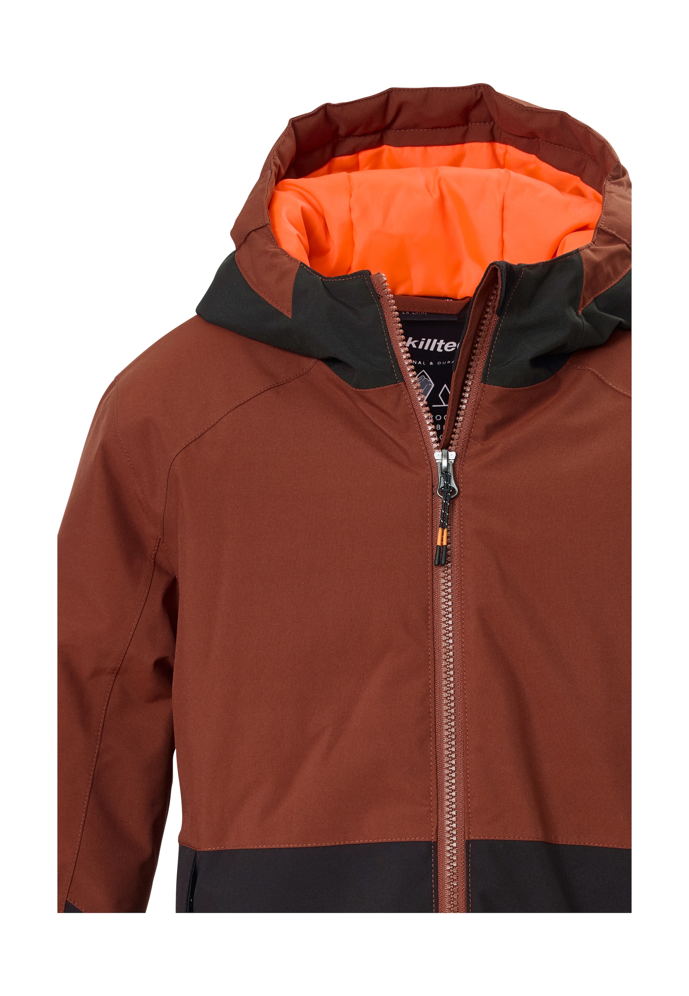 Killtec Skijacke »KSW 205 BYS SKI JCKT« Zweifarbige, wasserdichte, atmungsaktive Skijacke mit Extras