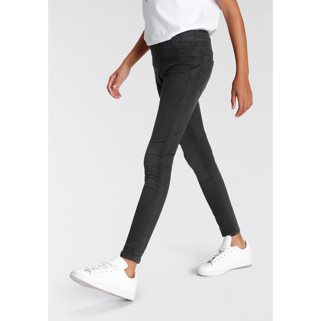 KIDSWORLD Jeansjeggings »für Mädchen«, mit Gesäßtaschen