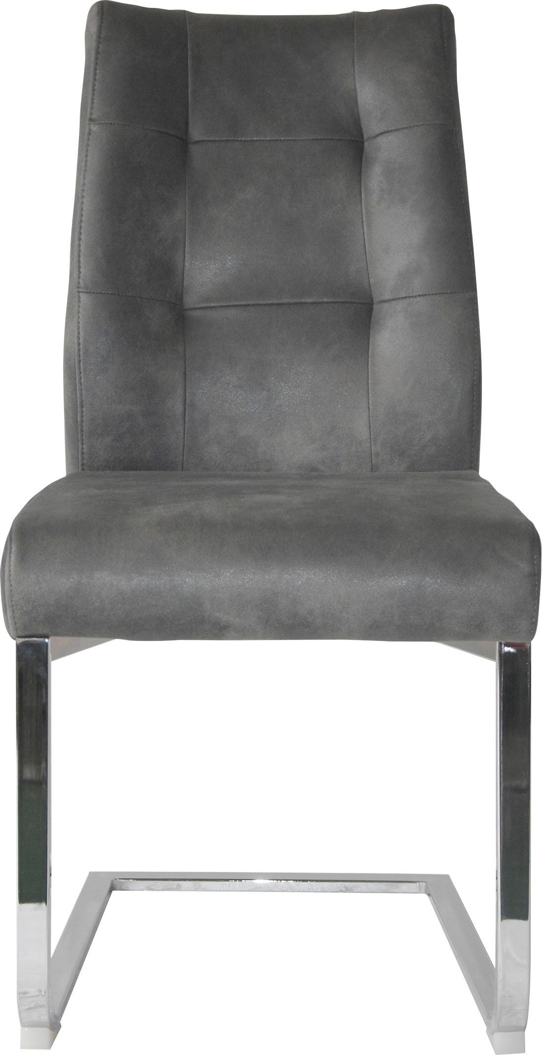 Homexperts Esszimmerstuhl »Maria«, (Set), 2 St., Microfaser VINTAGE, Bezug in Microfaser-Vintage, Belastbarkeit bis 150 kg