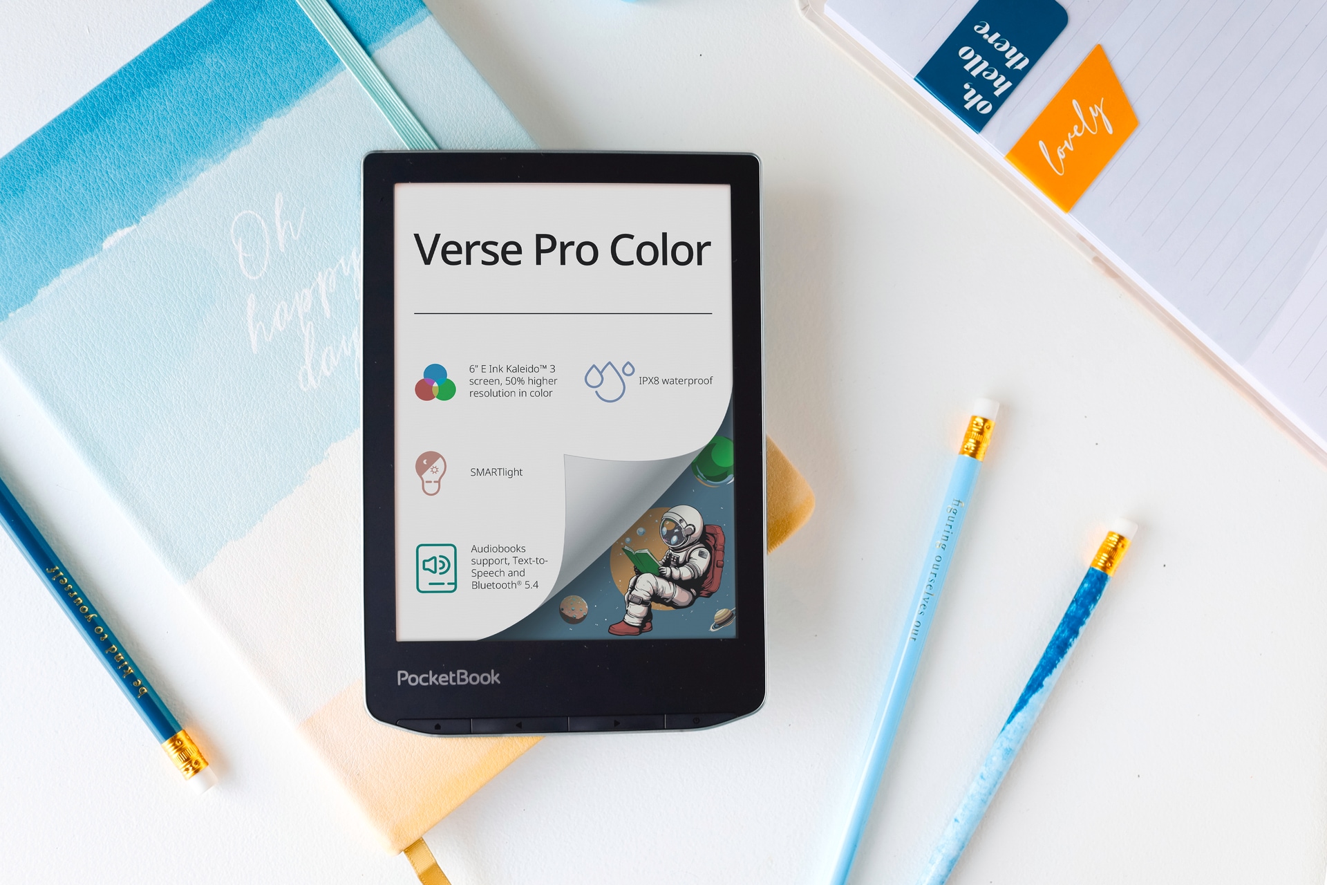 PocketBook E-Book »Verse Pro Color - DACH-Version«, (Linux)