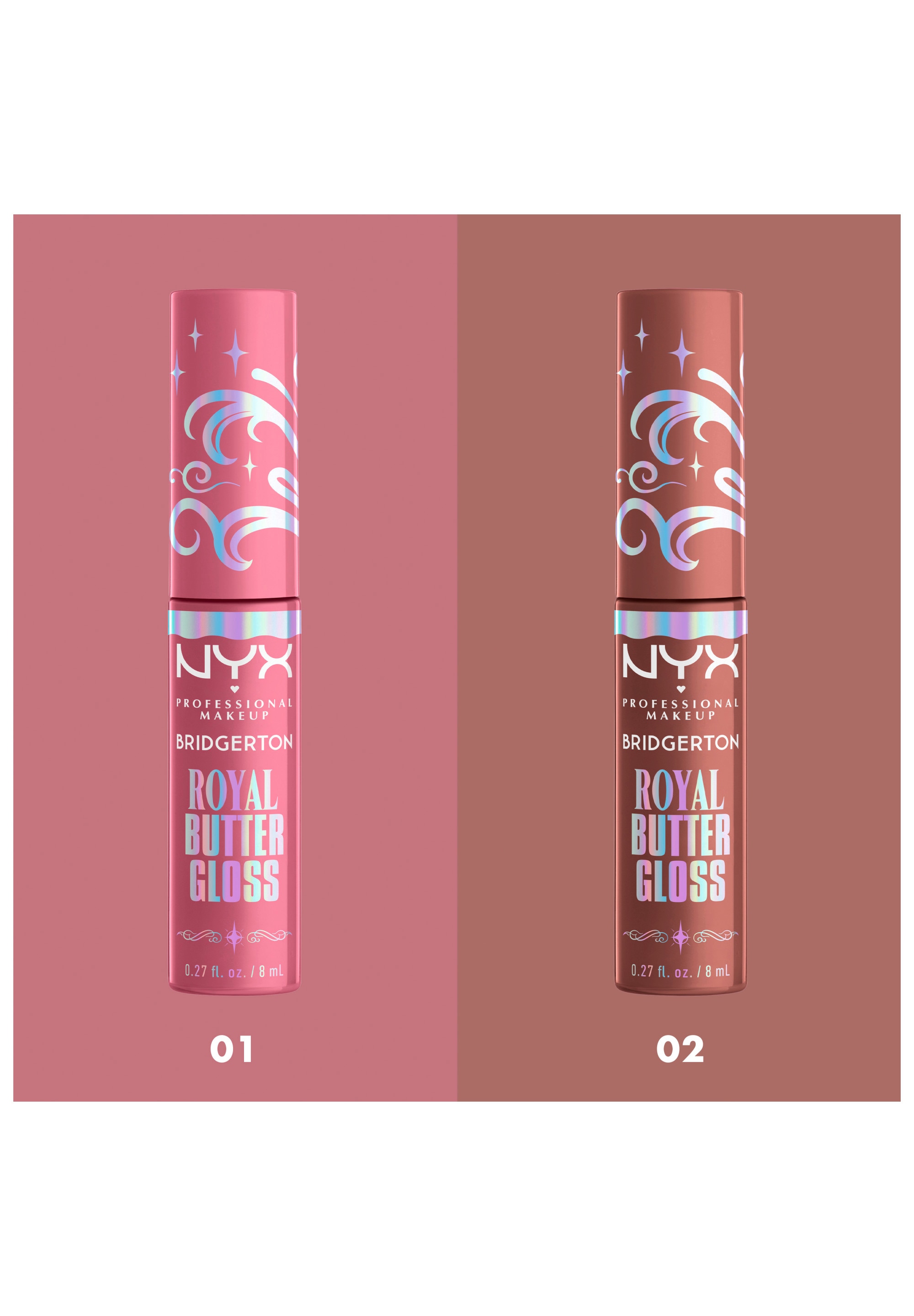 NYX Lipgloss »NYX Professional Makeup Bridgerton Royal Butter Lipgloss 2 Praline«