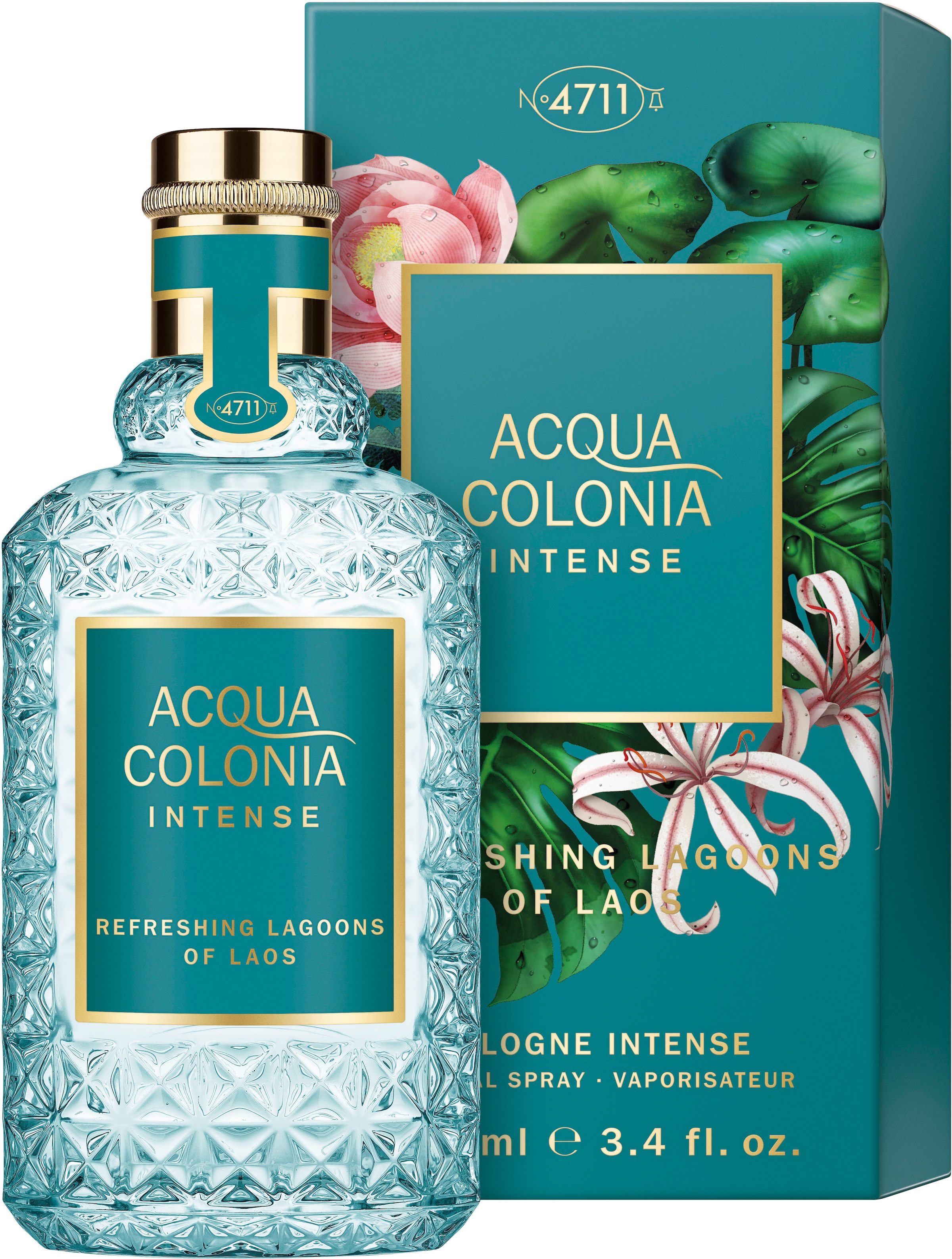 4711 Eau de Cologne »REFRESHING LAGOONS OF LAOS EAU DE COLOGNE«, (Packung, 1 tlg.)