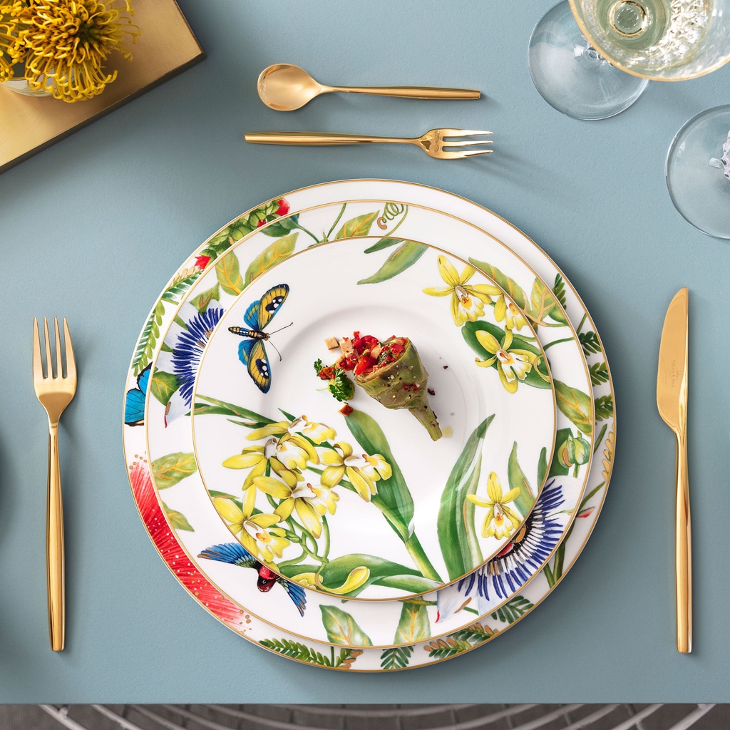 Villeroy & Boch Frühstücksteller »Frühstücksteller Amazonia Anmut ø 22,5 cm bunt«