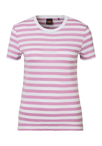 T-Shirt »C_Esla_Striped Premium Damenmode«