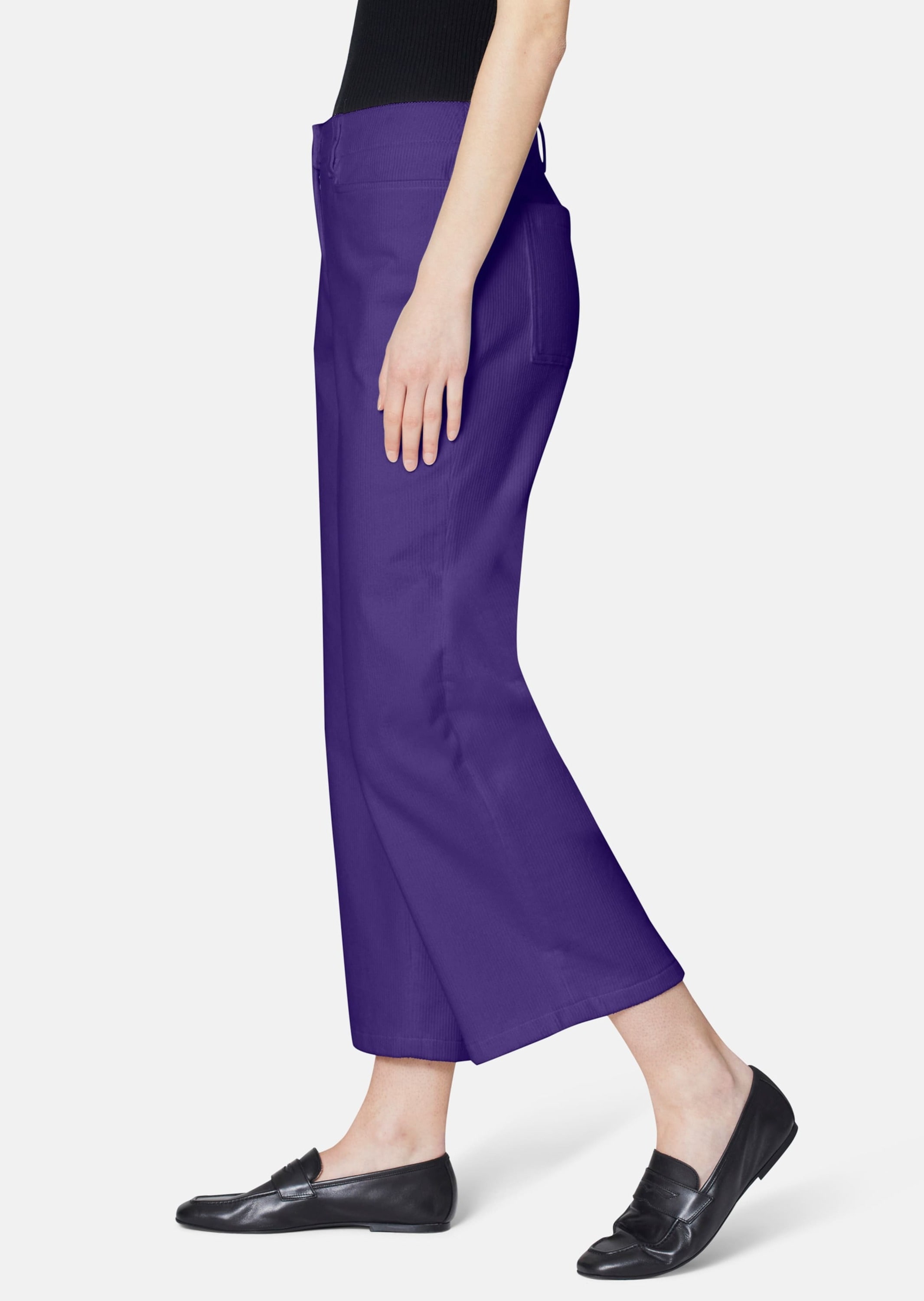 MADELEINE Culotte »Culotte mit Spitze Culotte aus samtweichem Feincord«