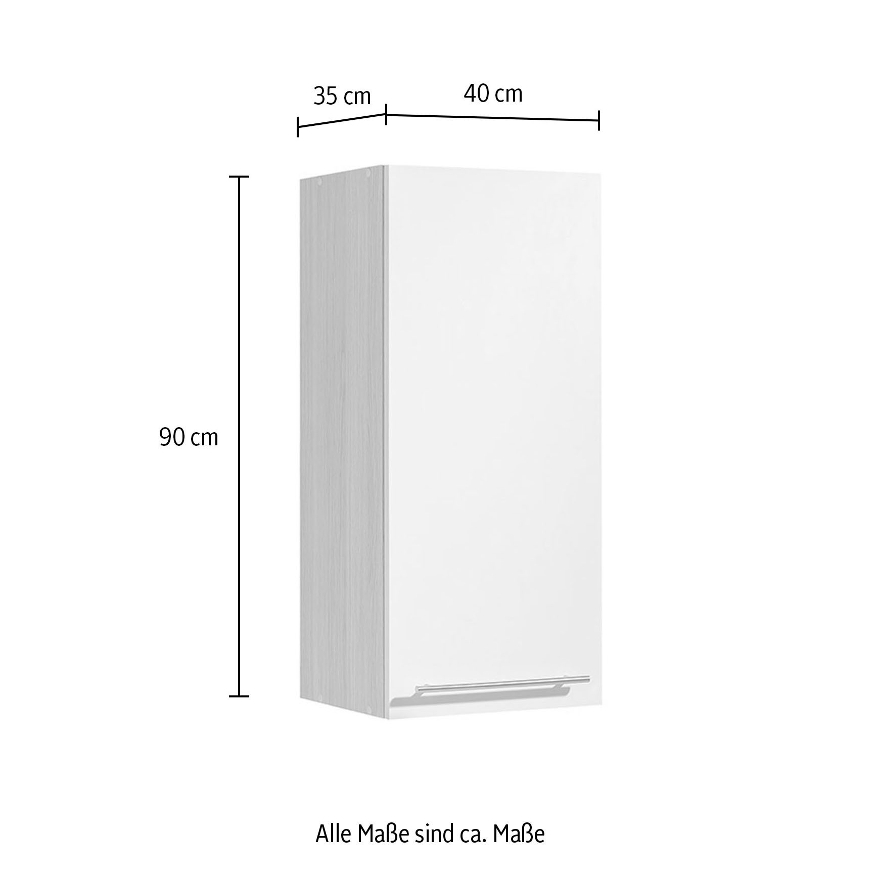 wiho Küchen Hängeschrank »Filo« 40 cm breit, 90 cm hoch