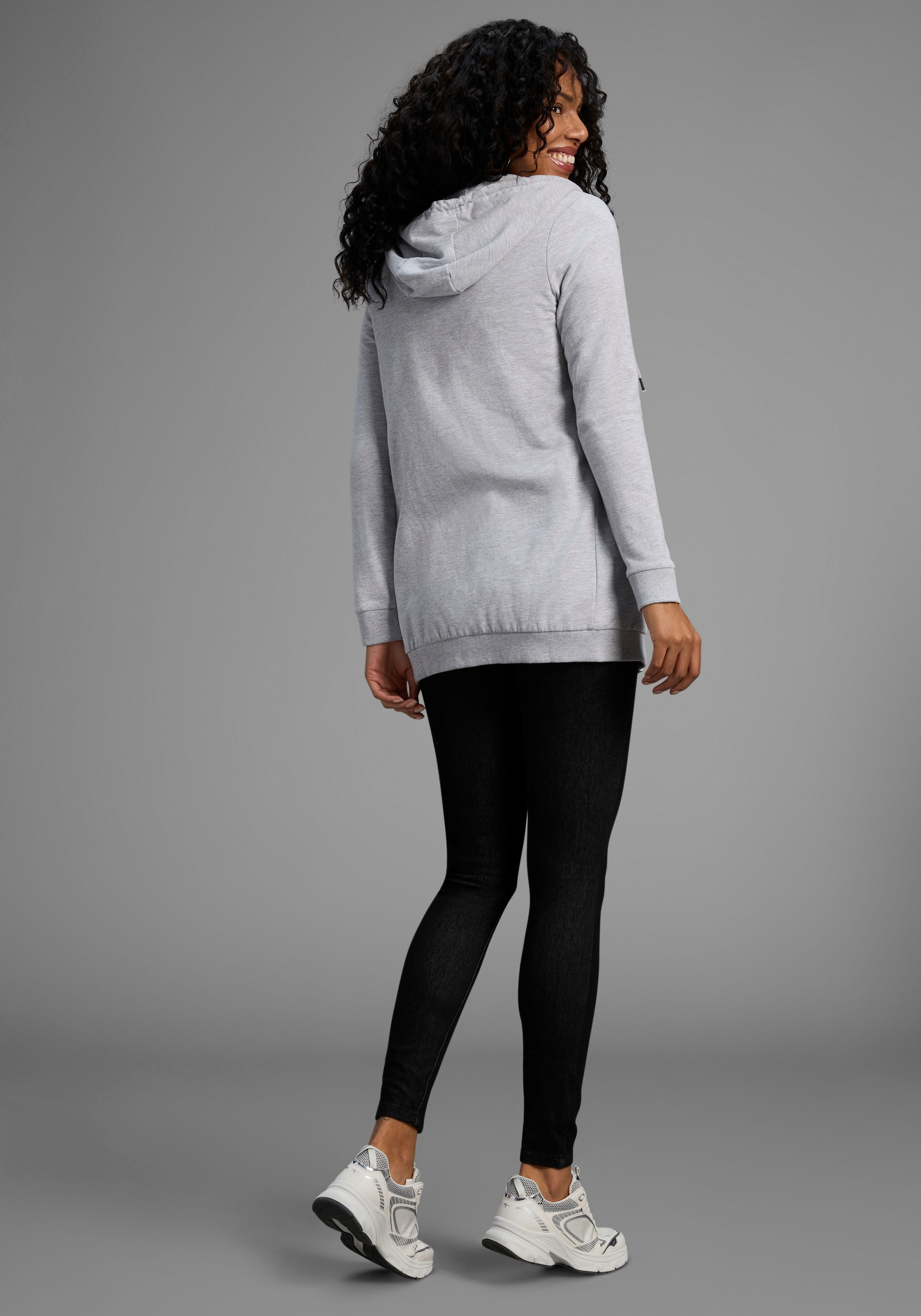 Arizona Jogg Pants »High Waist«, extra-eng geschnitten, knöchellange Beinform, hoher Bund