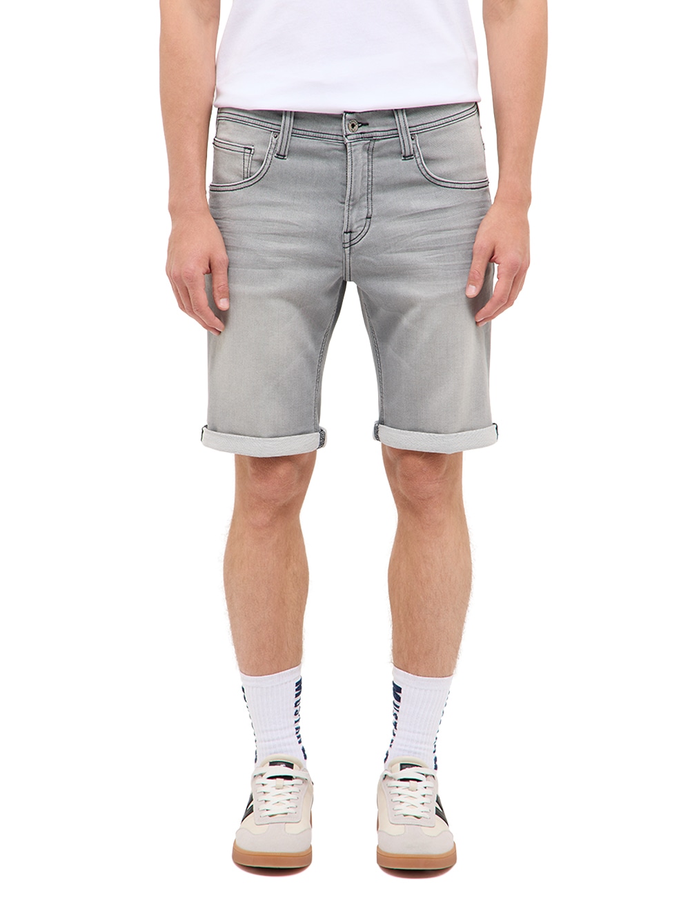 MUSTANG Regular-fit-Jeans »Herren Style Chicago Shorts«
