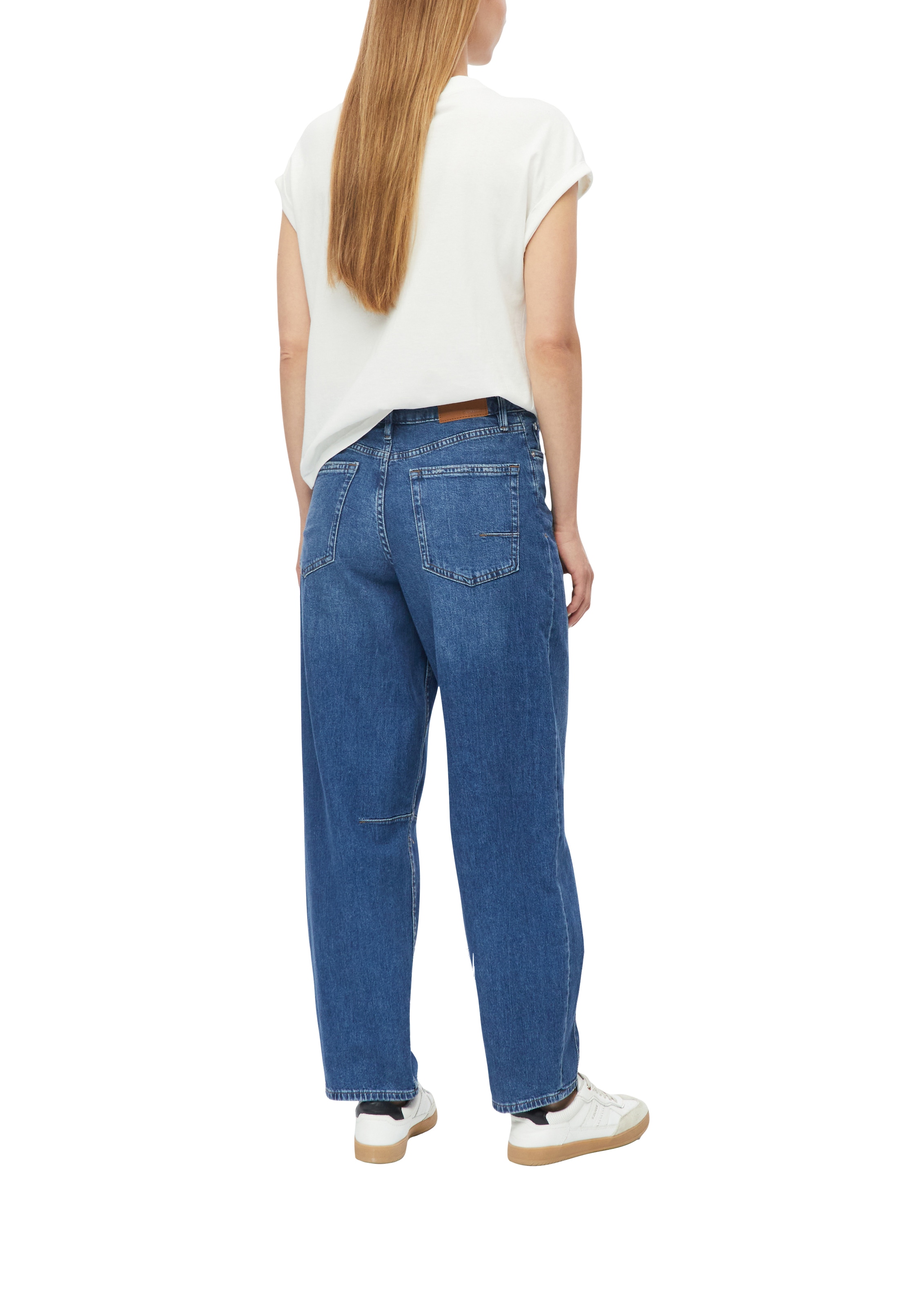 s.Oliver 5-Pocket-Jeans im Barrel Fit und mit Stretch