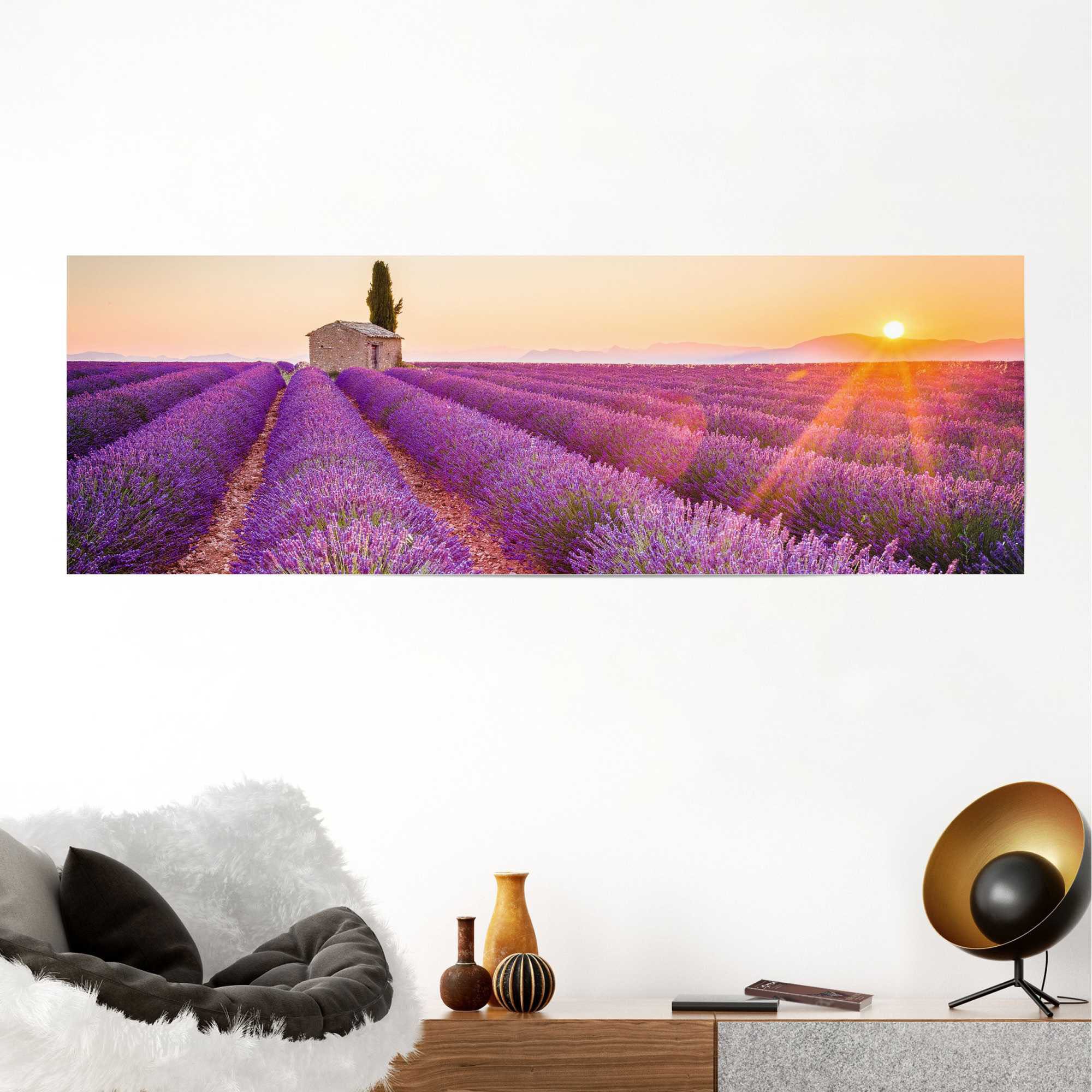 Reinders! Poster »Lavendel Horizont«, (1 St.)