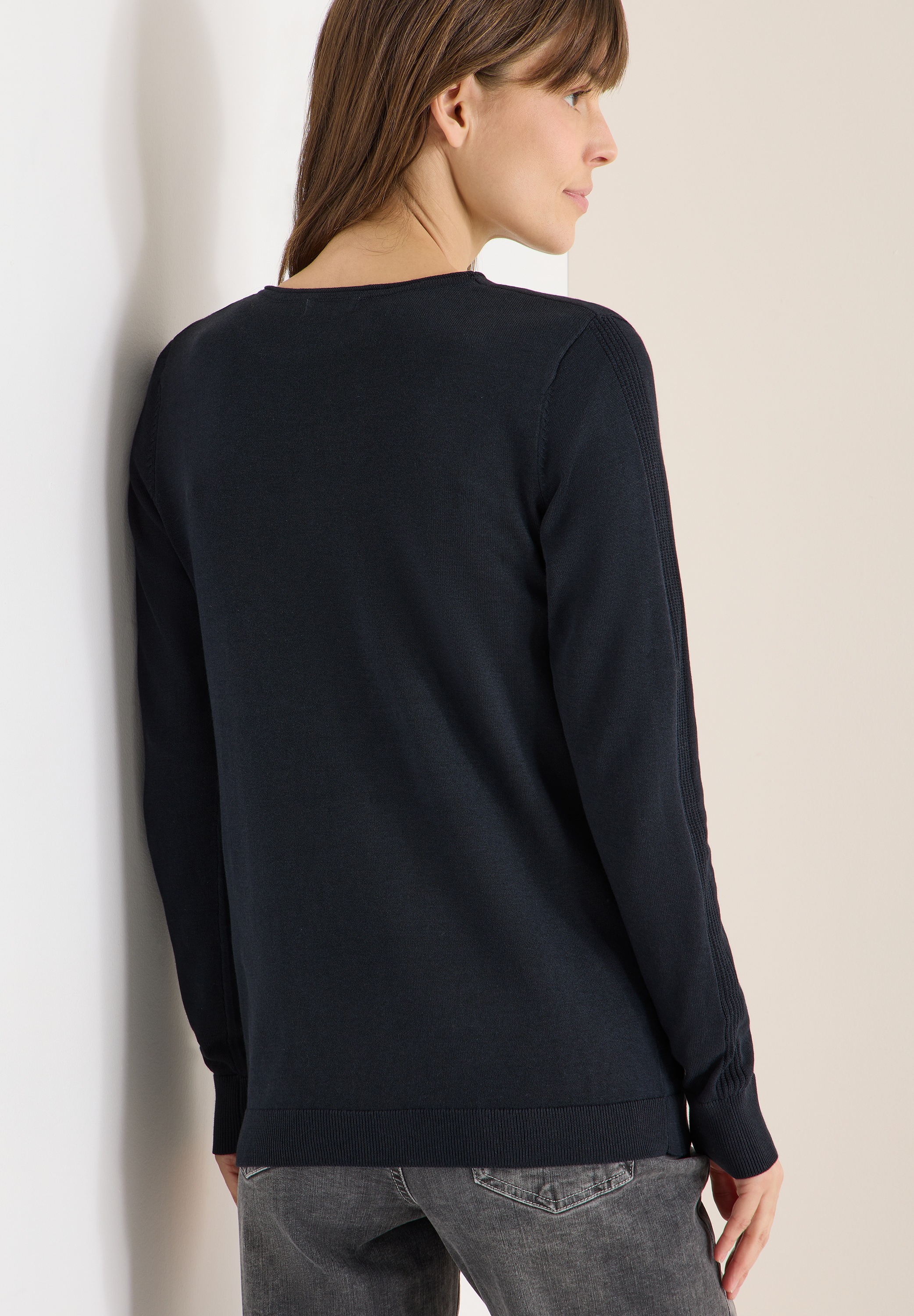 Cecil Strickpullover mit V-Ausschnitt