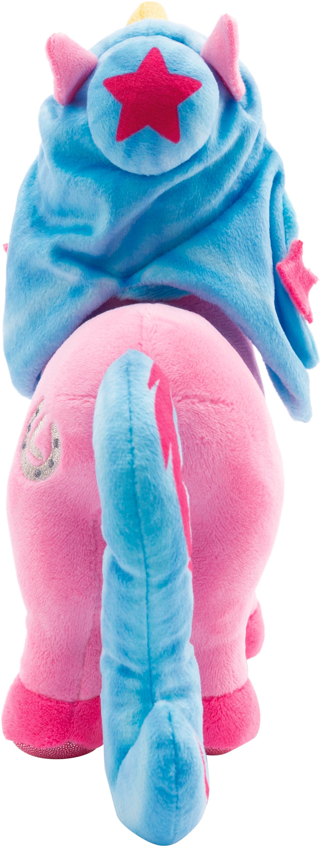 Nici Kuscheltier »Lissy PONY, Einhorn Roxy pink-türkis, 22 cm«, stehend