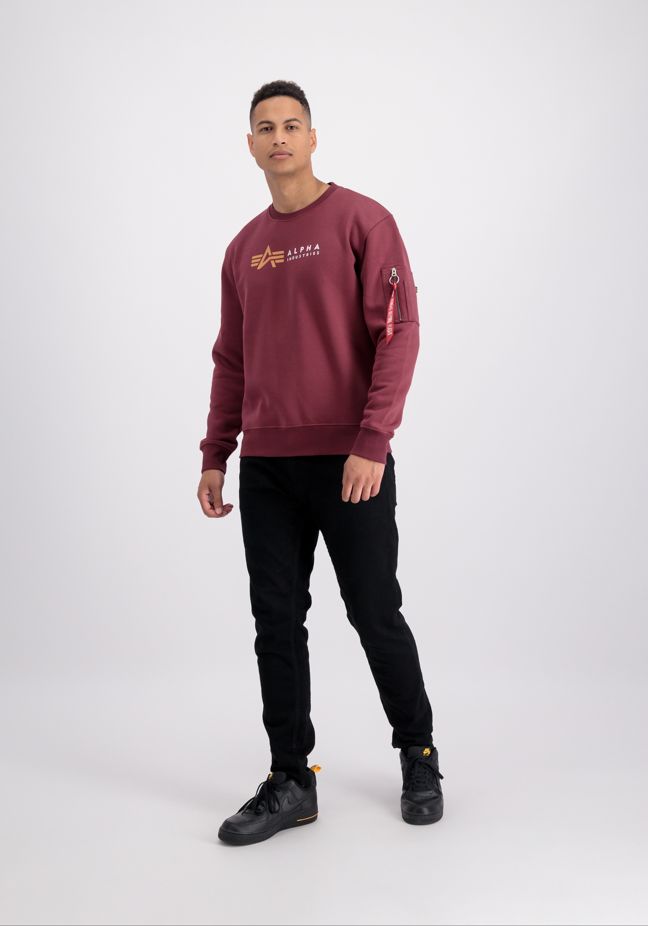 Alpha Industries Sweater »Alpha Industries Men - Sweatshirts Alpha Label Sweater«