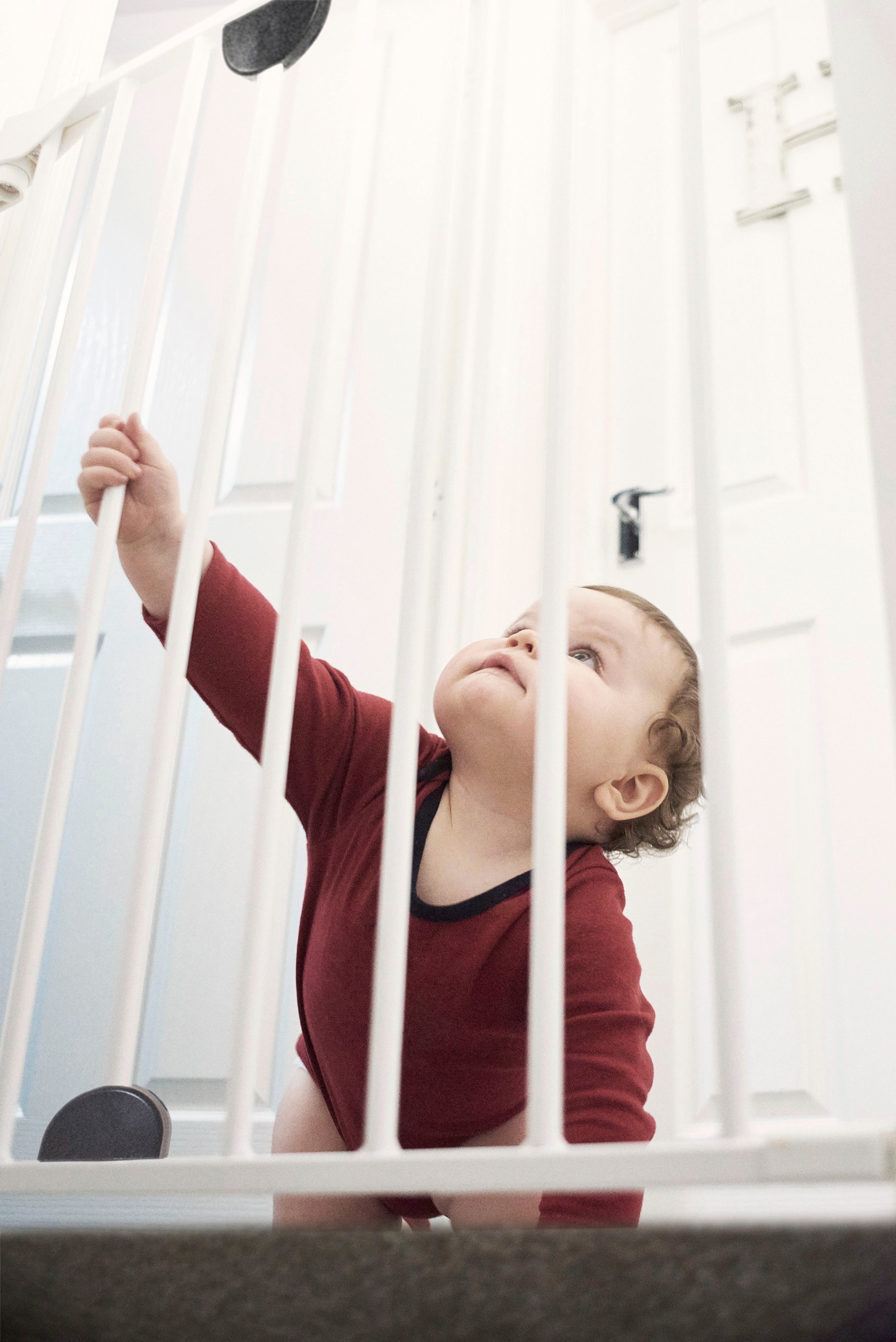 BabyGo Türschutzgitter »Baby Secure, weiß«