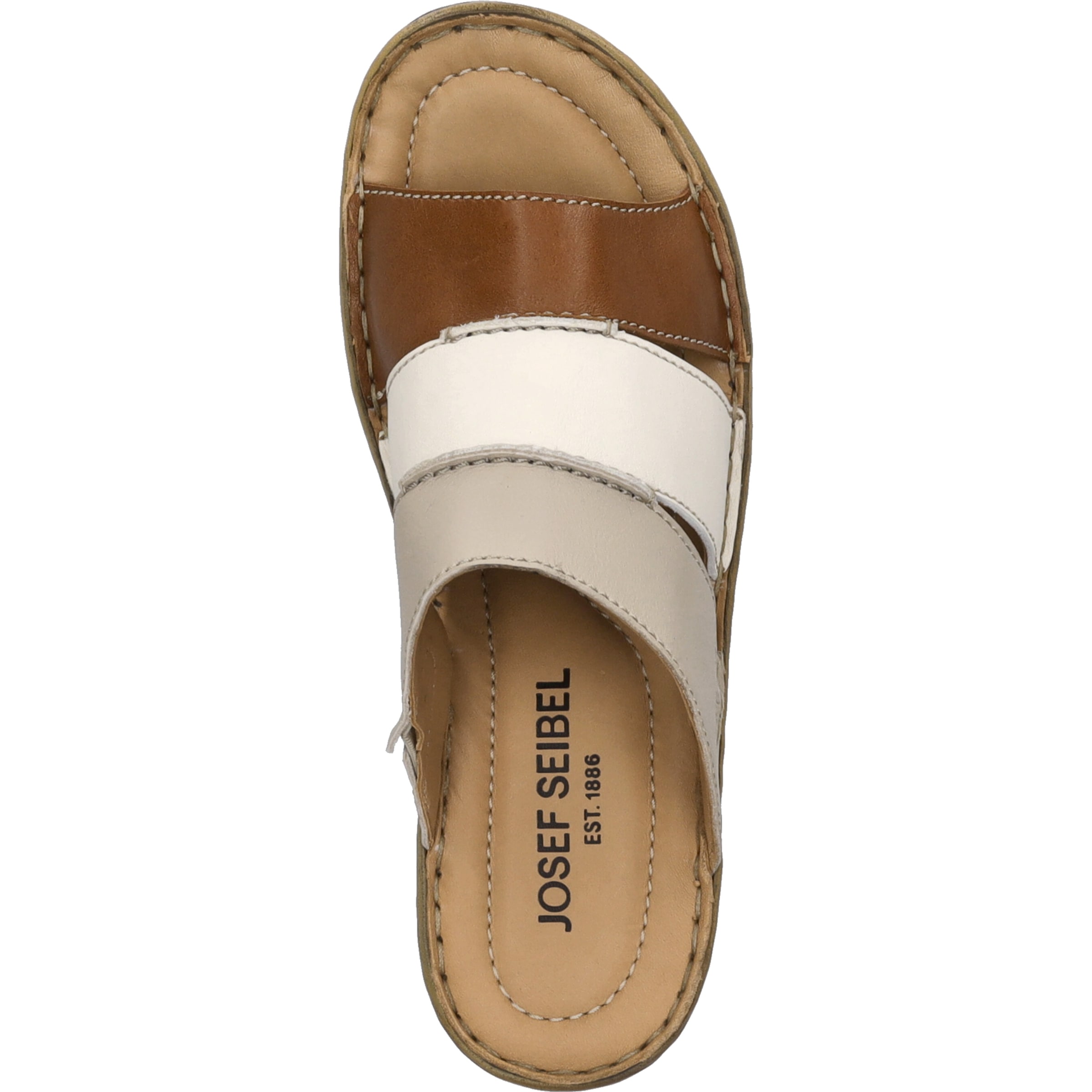 Josef Seibel Clog »Catalonia 86, cognac-multi«