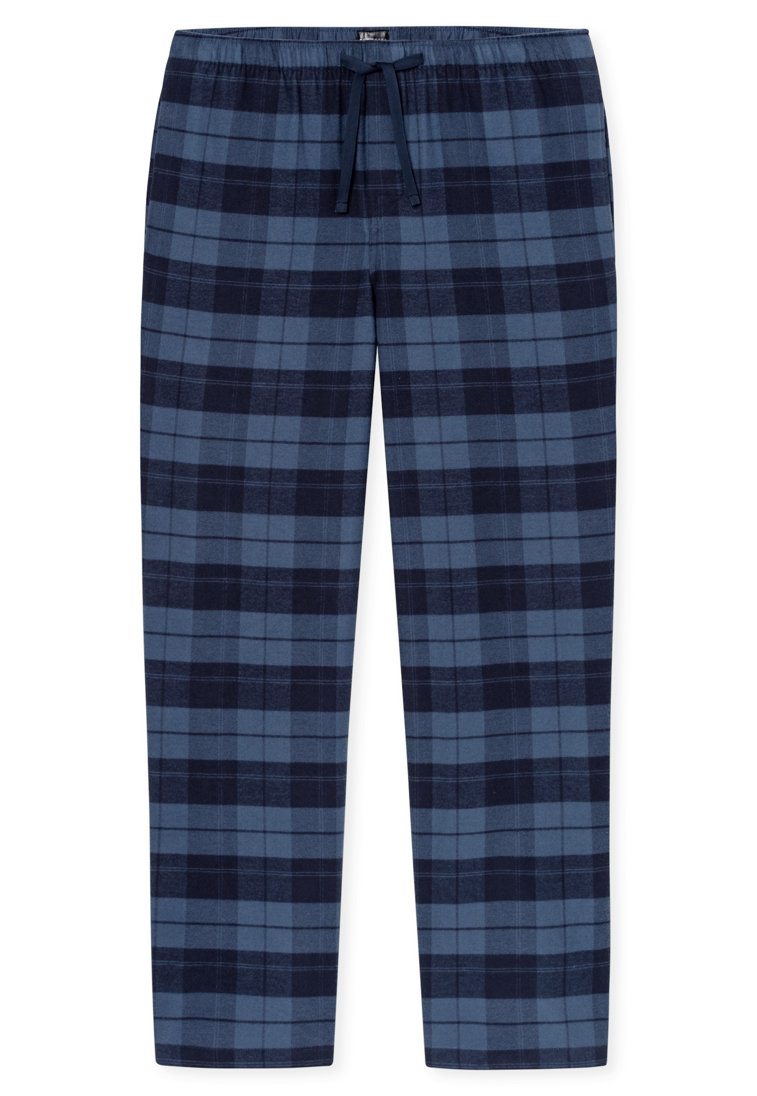 Schiesser Pyjama »Selected Premium Warming« 2 mit klassichem Kragen und durchgehender Knopfleiste