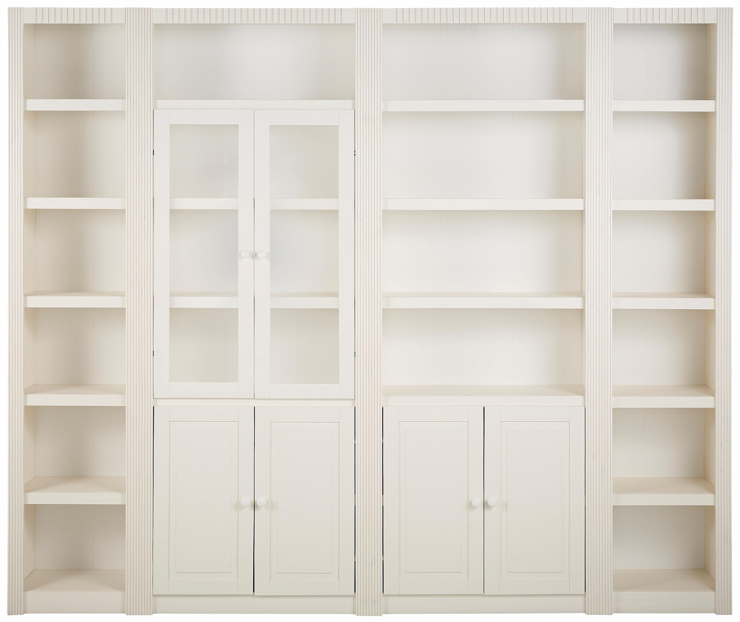Home affaire Bücherwand »Bergen«, aus massivem schönen Kiefernholz, Breite 255 cm