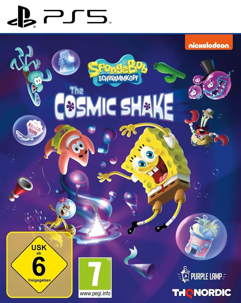 Spielesoftware »SpongeBob SquarePants : The Cosmic Shake«, PlayStation 5