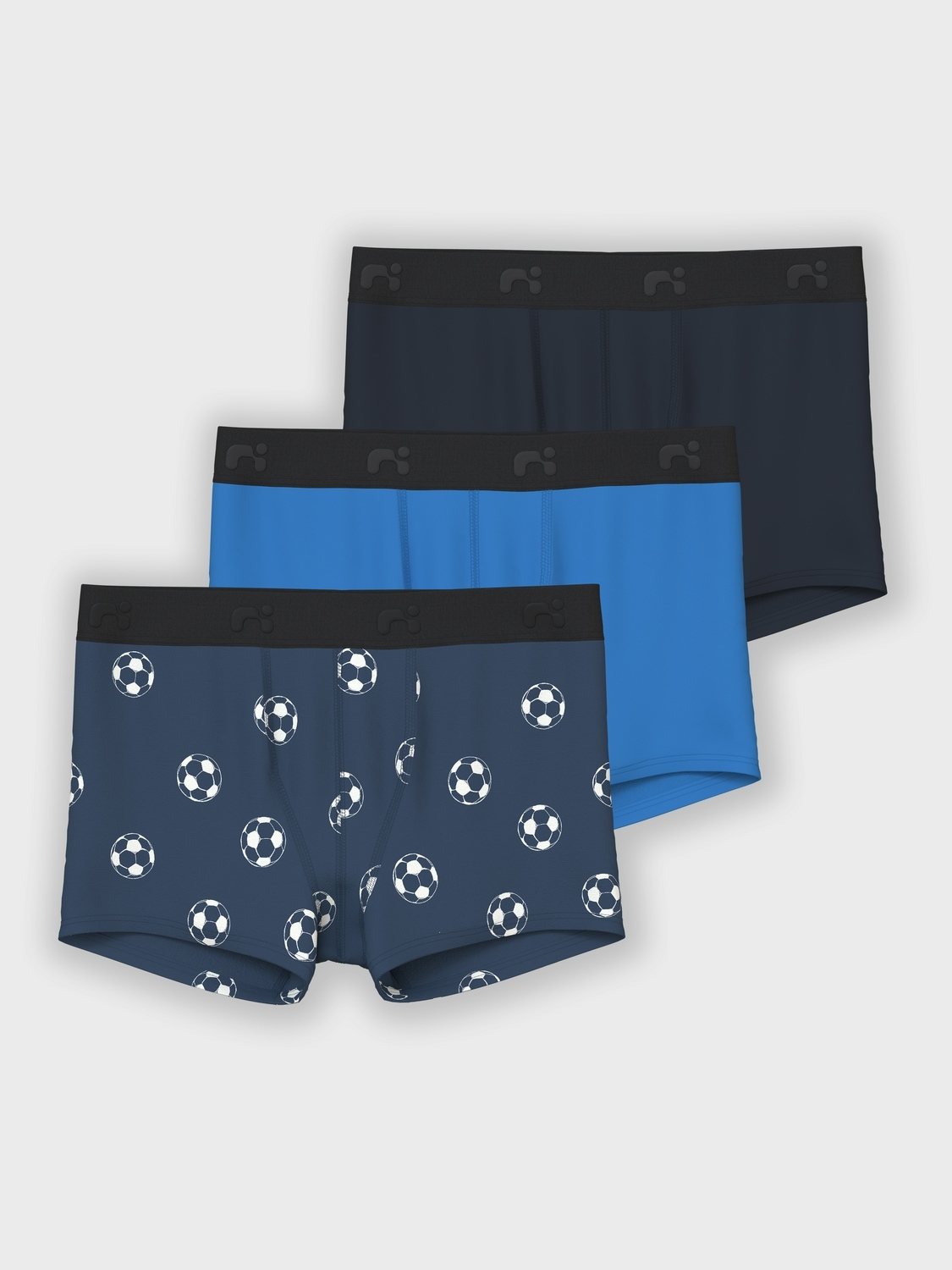 Name It Trunk »NKMBOXER 3P DARK DENIM FOOTBALL NOOS«, (Packung, 3 St.)