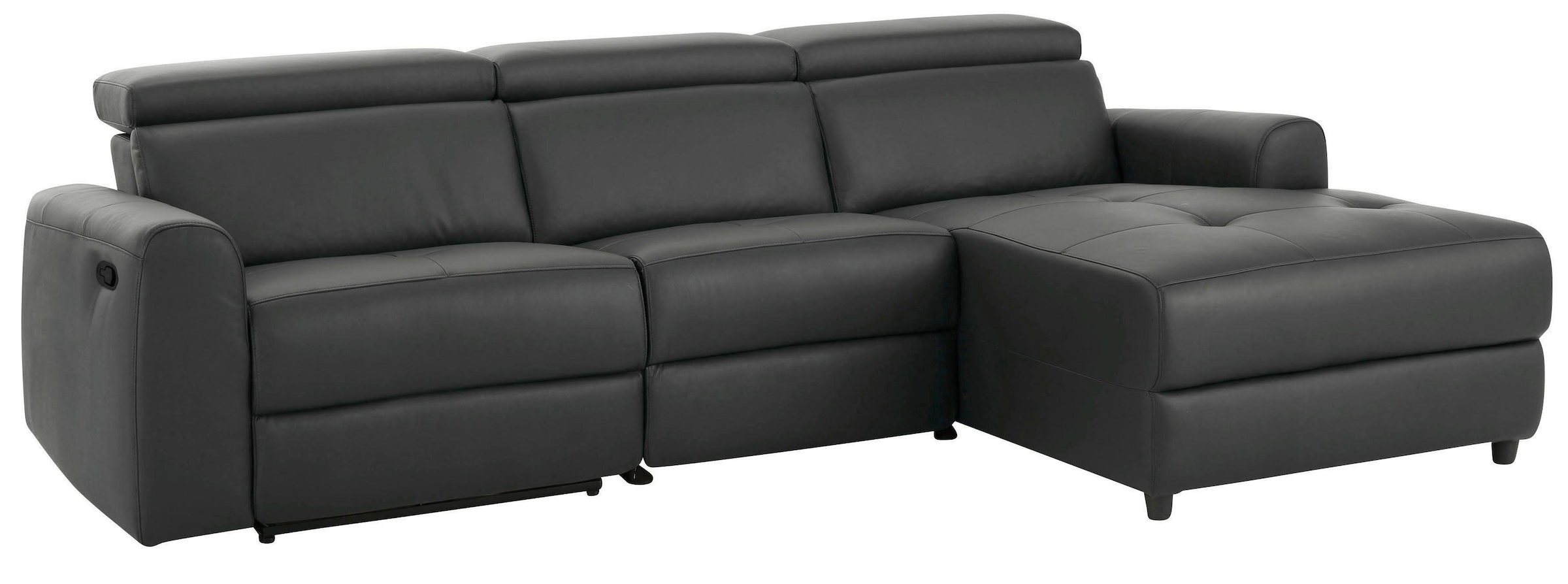 Ecksofa »Sentrano, L-Form,«, auch mit elektrischer Funktion mit USB-Anschluß, in 4...