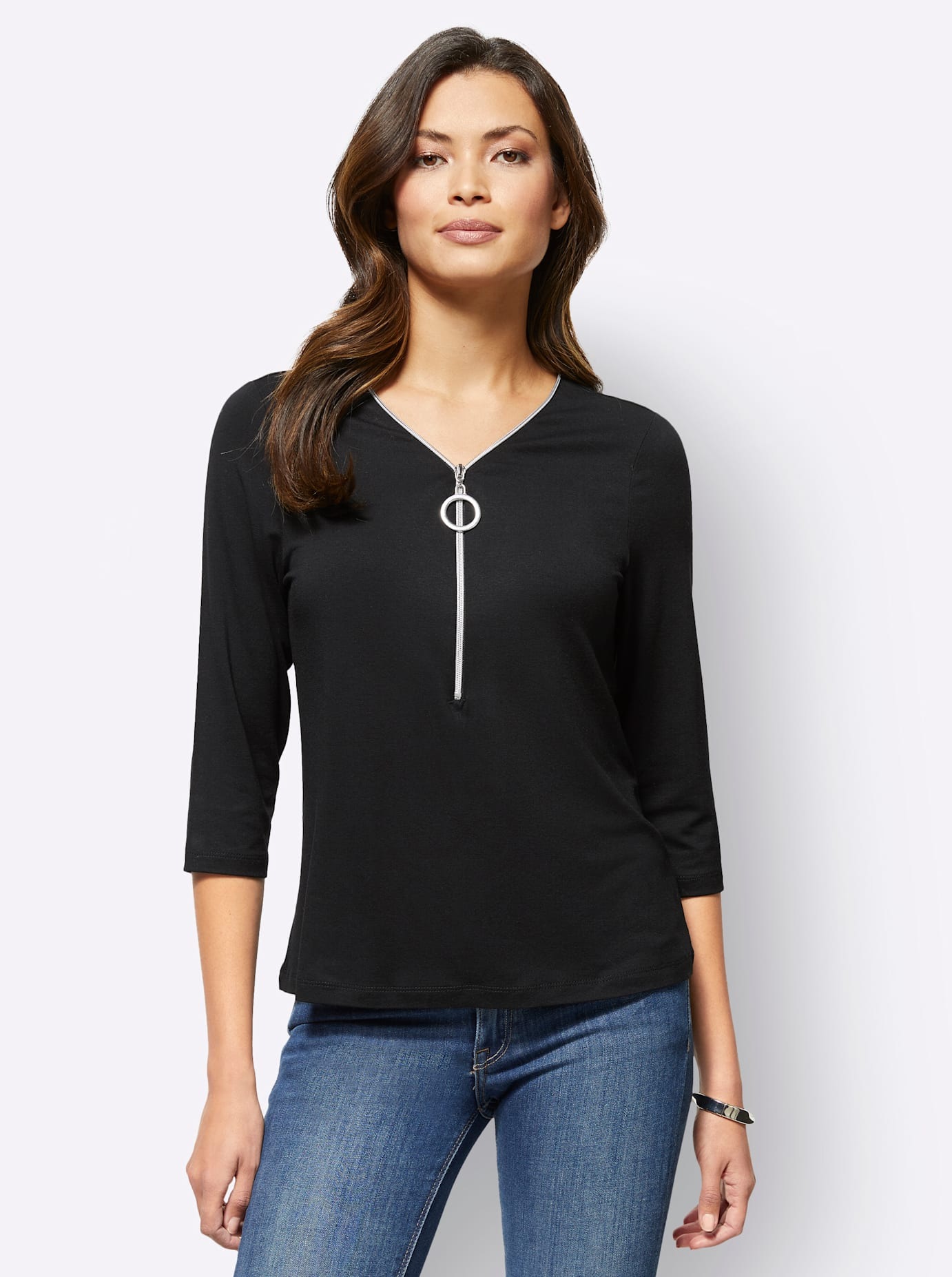 creation L 3/4-Arm-Shirt »Shirt«, (1 tlg.)