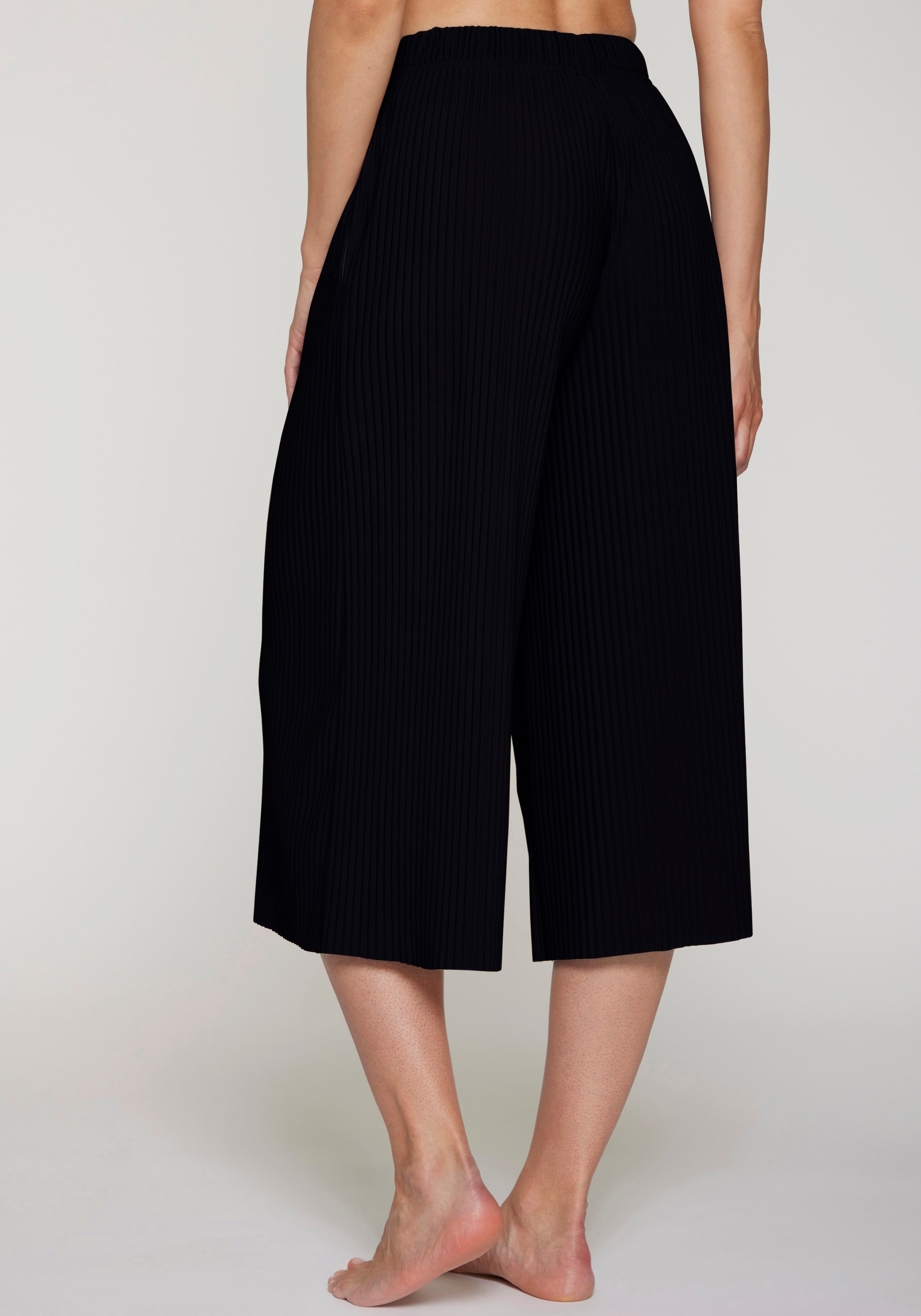 LASCANA Culotte  in weiter Form mit Plisseefalten