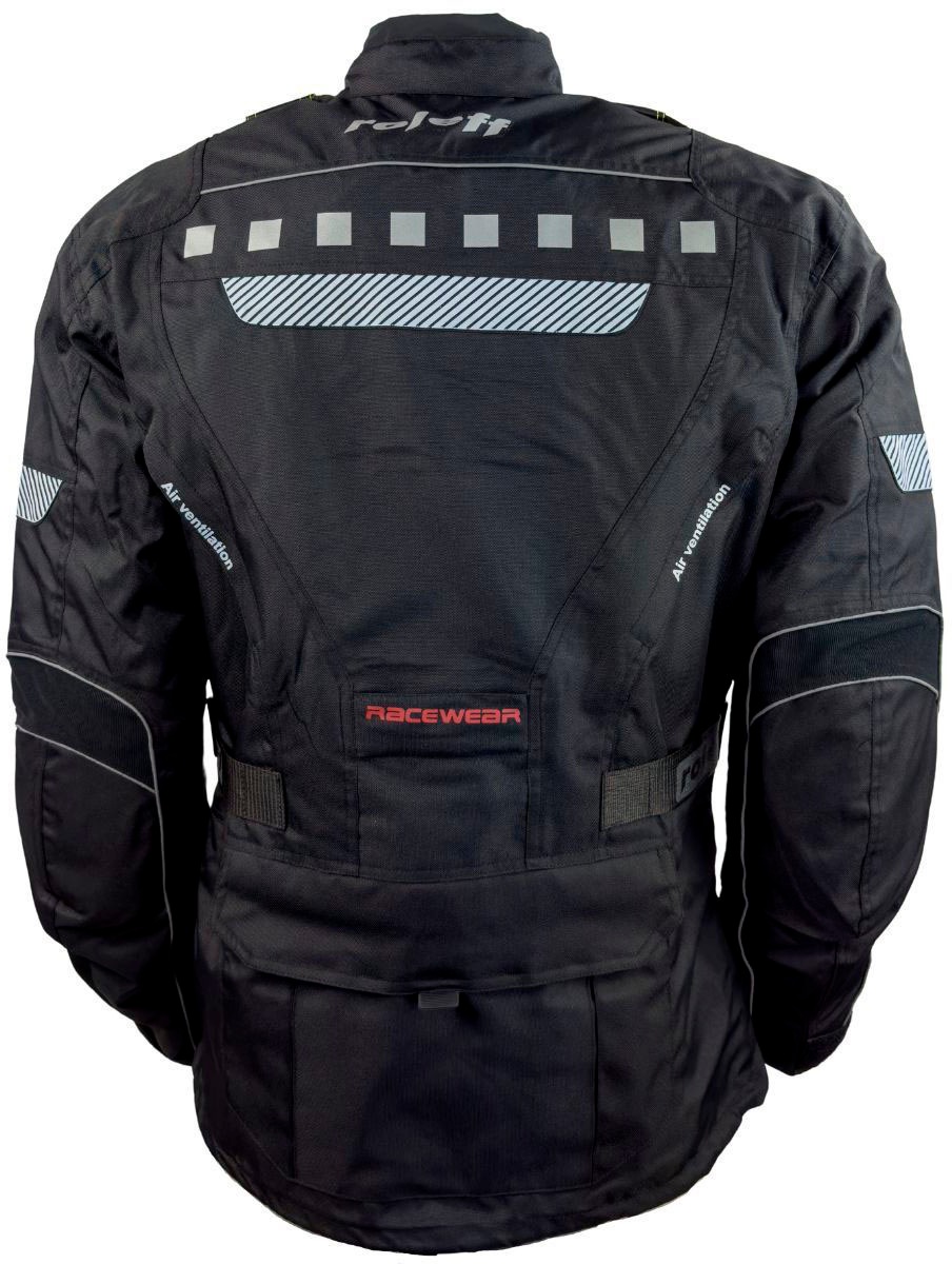 roleff Motorradjacke »RO 773 S«, Mit Sicherheitsstreifen