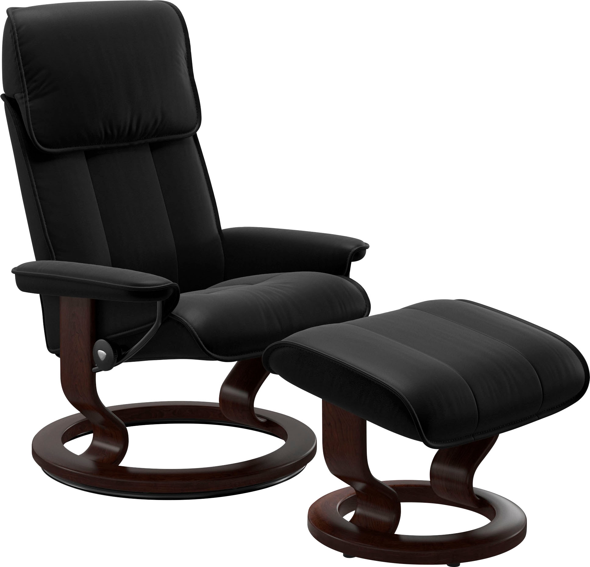 Stressless® Fußhocker »Admiral«, mit Classic Base, Gestell Braun