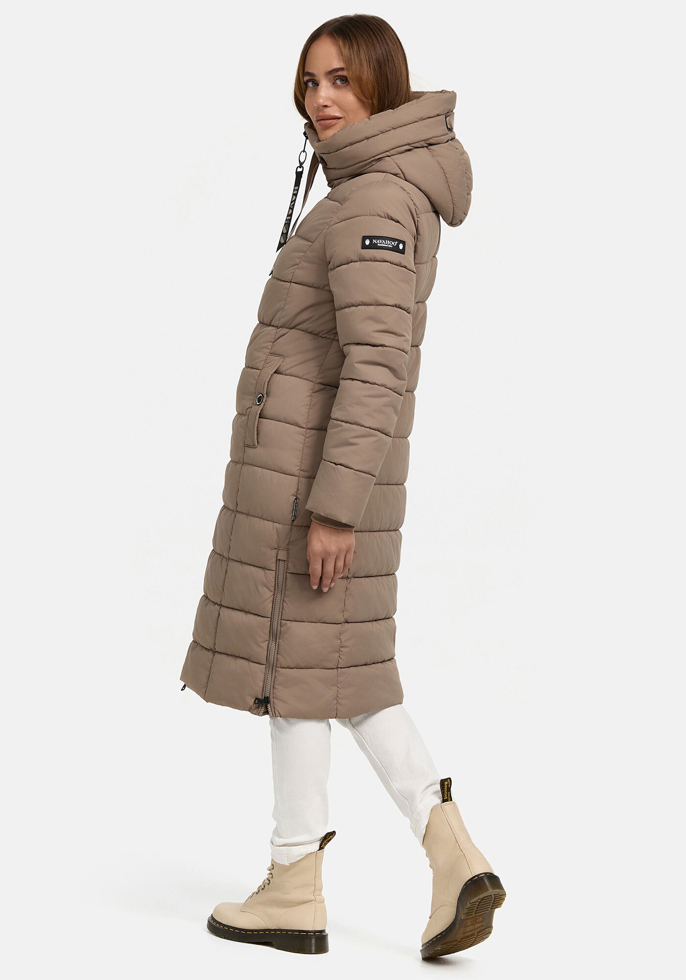 Navahoo Winterjacke »Navahoo Mondmaedchen Damen Winter Steppmantel N036«