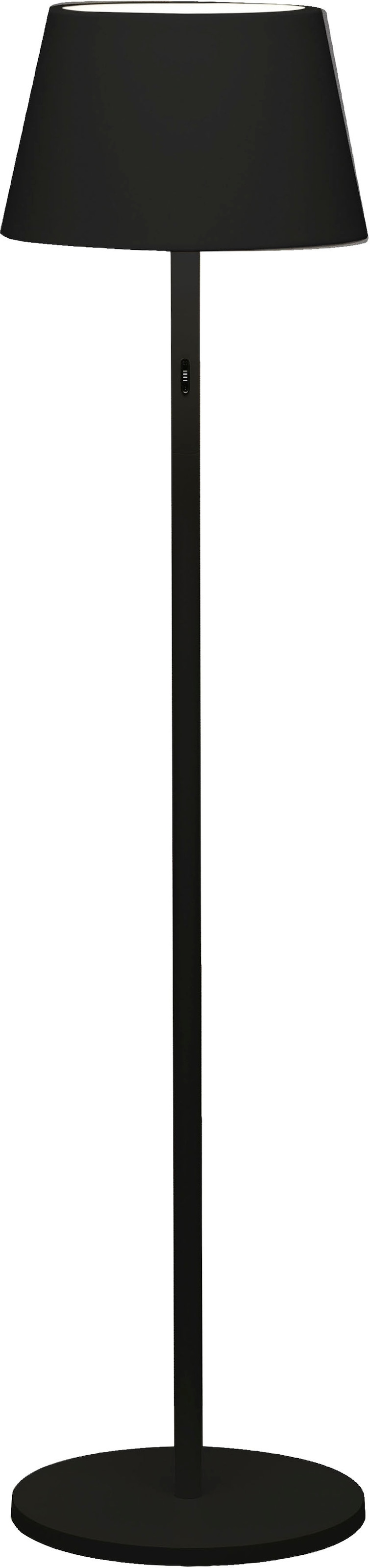KONSTSMIDE LED Stehlampe »Pomezia«, Pomezia USB-Standl. schwarz, 2700/3000/4000K+RGB, dimmbar