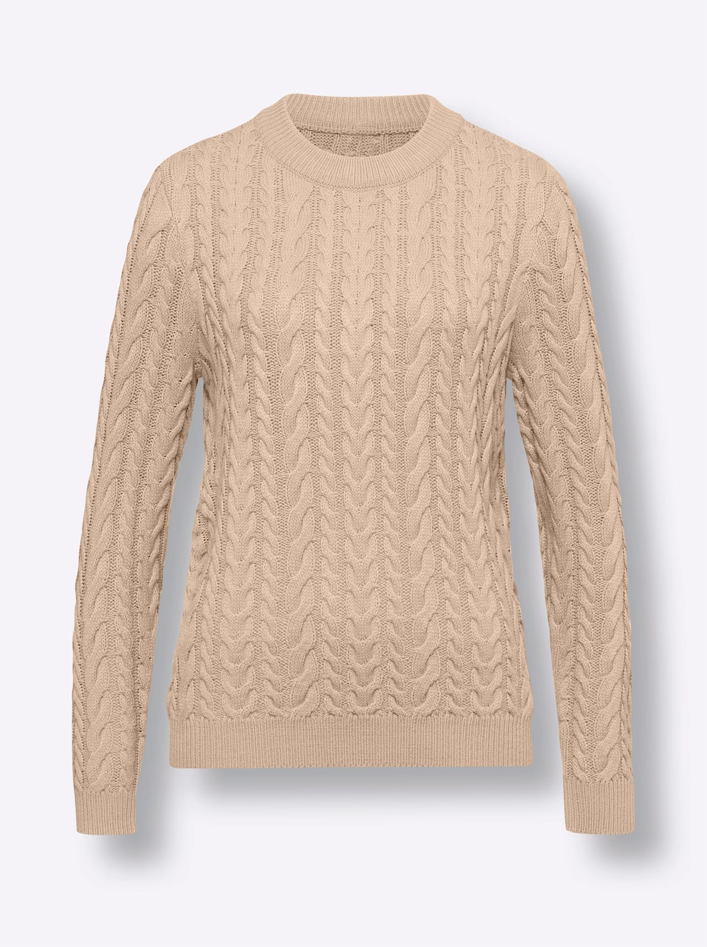 Classic Basics Rundhalspullover »Langarm-Pullover«