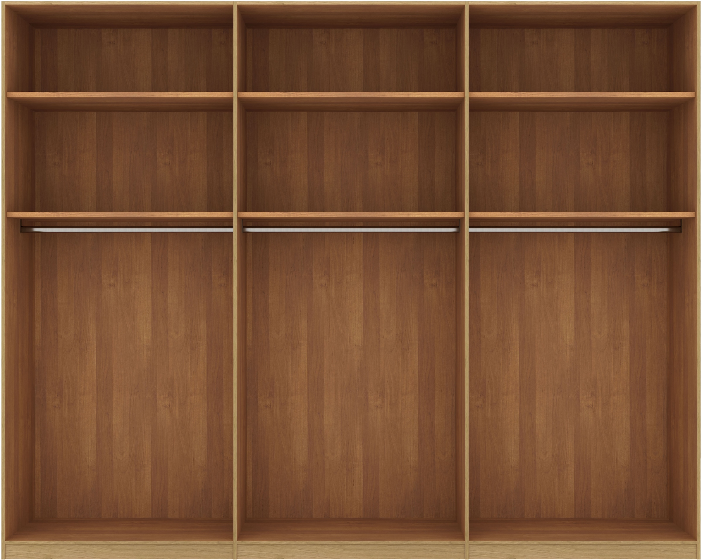 Musterring Drehtürenschrank »Savona, Kleiderschrank, Schrank, Garderobe, teilmassiv Eiche«, (mit Türdämpfern, mit Spiegel oder Glas, extra Böden, MADE IN GERMANY), Türen in Bianco-Eiche massiv, Spiegel-/Glastüren, verschiedene Größen