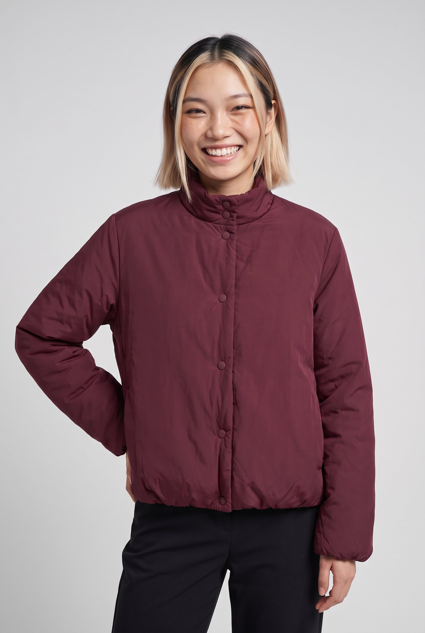 Vero Moda Kurzjacke »VMROSIA SHORT JACKET BOO« Kunstfaser