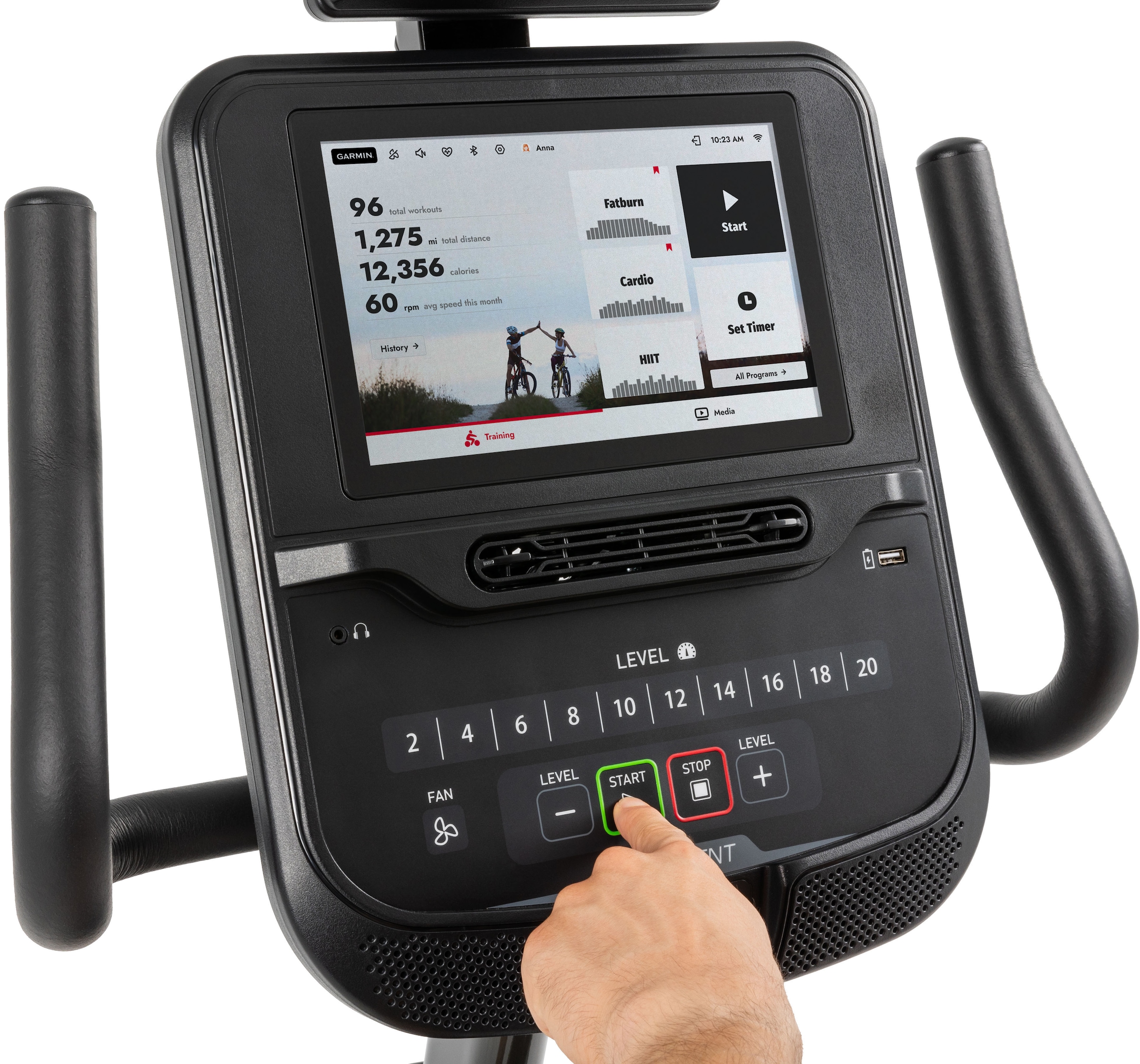 Spirit Fitness Heimtrainer »Spirit Fitness XBR55 ENT Recumbent Bike«