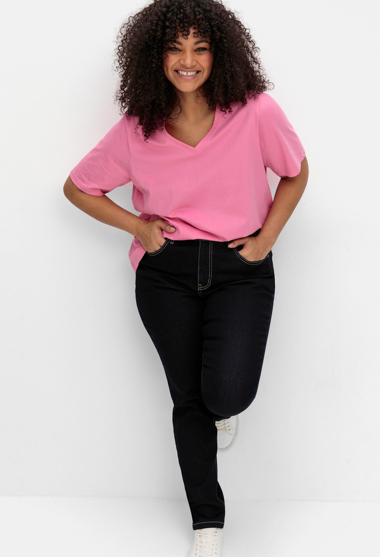 Sheego Bequeme Jeans, (1 tlg.)