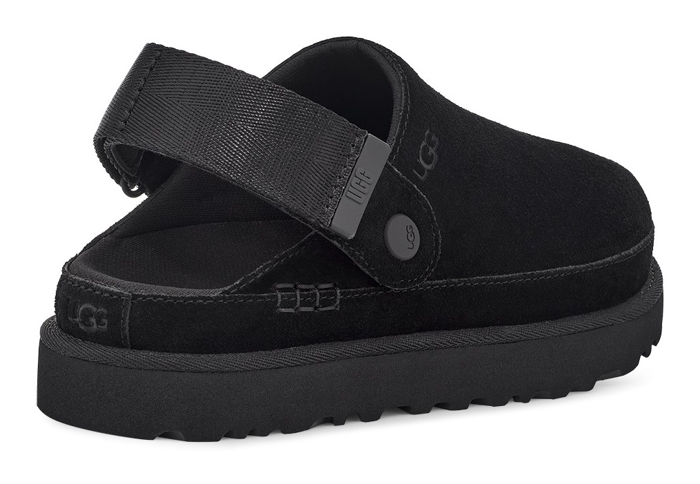 UGG Clog »W GOLDENSTAR CLOG«, Homeslippers, Plateauschuh, Mule mit schwenkbarem Fersenriemen