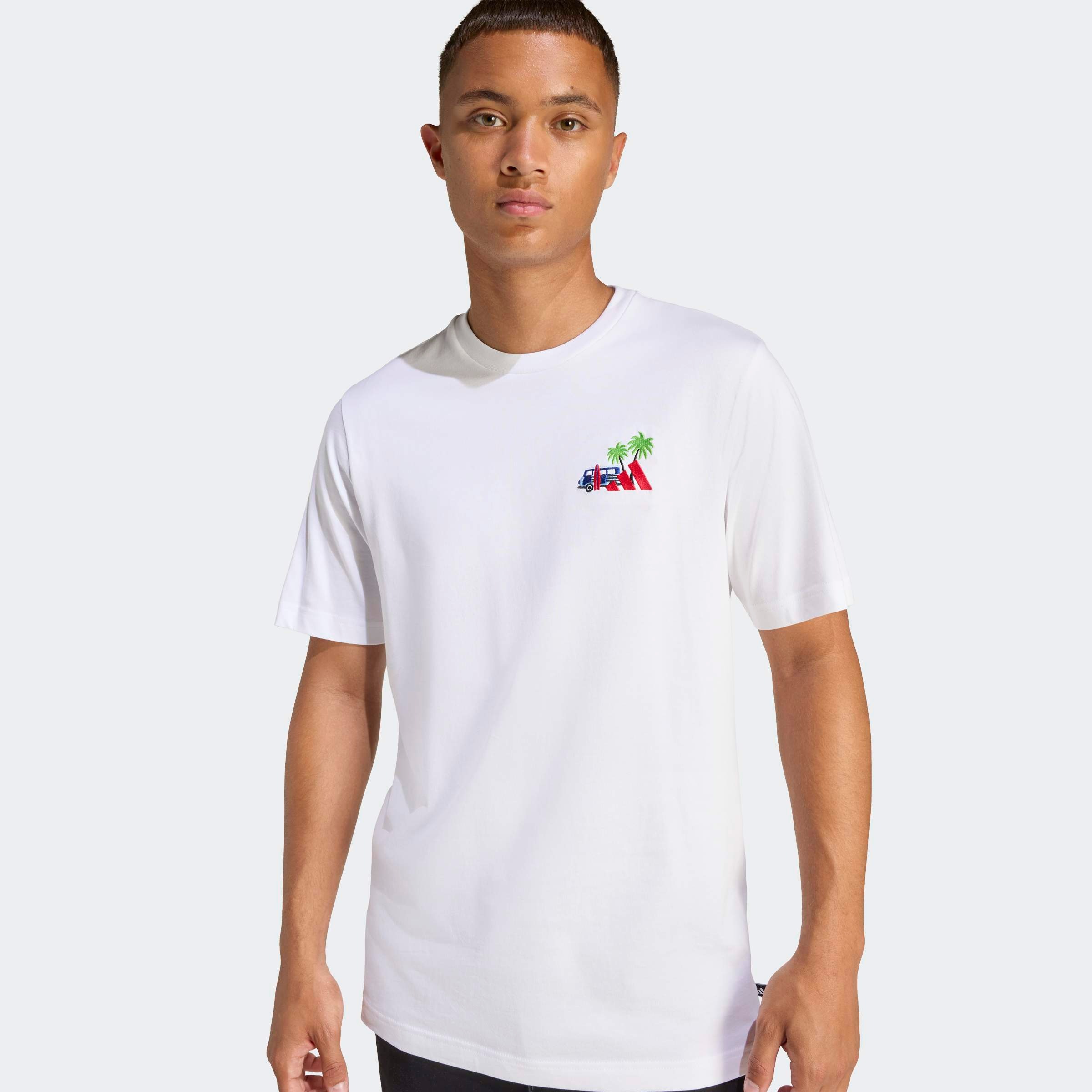 adidas Sportswear T-Shirt »MINI EMBROIDERY SURFING GRAPHIC«