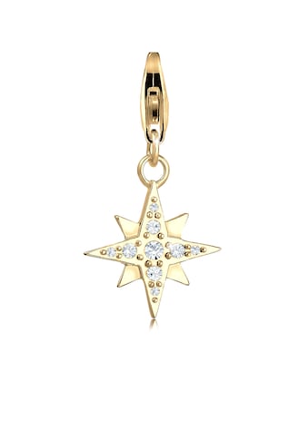 Nenalina Charm-Einhänger »Stern Astro Kristalle Basic 925 Silber« kaufen