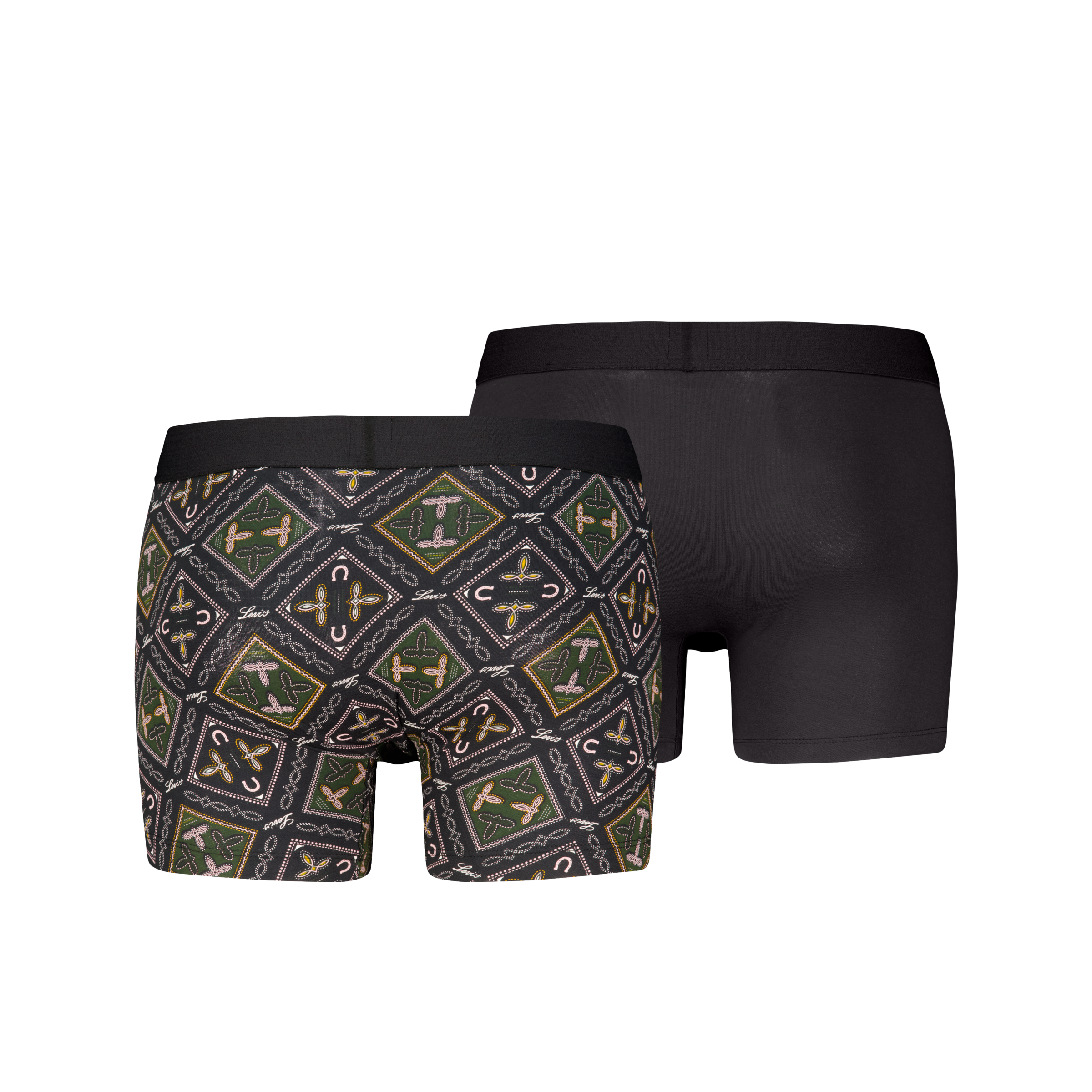 Levi's® Boxershorts »LEVIS MEN WESTERN AOP BOXER BRIEF 2P«, (2er Pack)