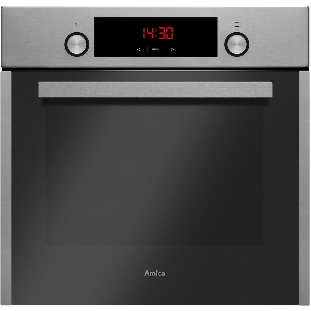 Amica Einbaubackofen »EB 944 100 E«, EB 944 100 E, mit 1-fach-Teleskopauszug, Steam Clean