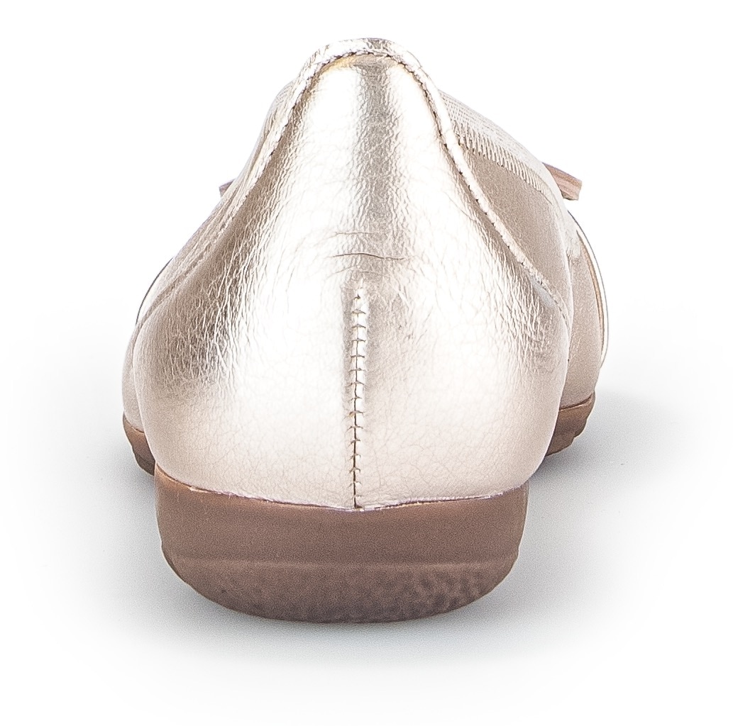 Gabor Ballerina, flache Schuhe, Slipper mit Hovercraft Luftkammern-Laufsohle