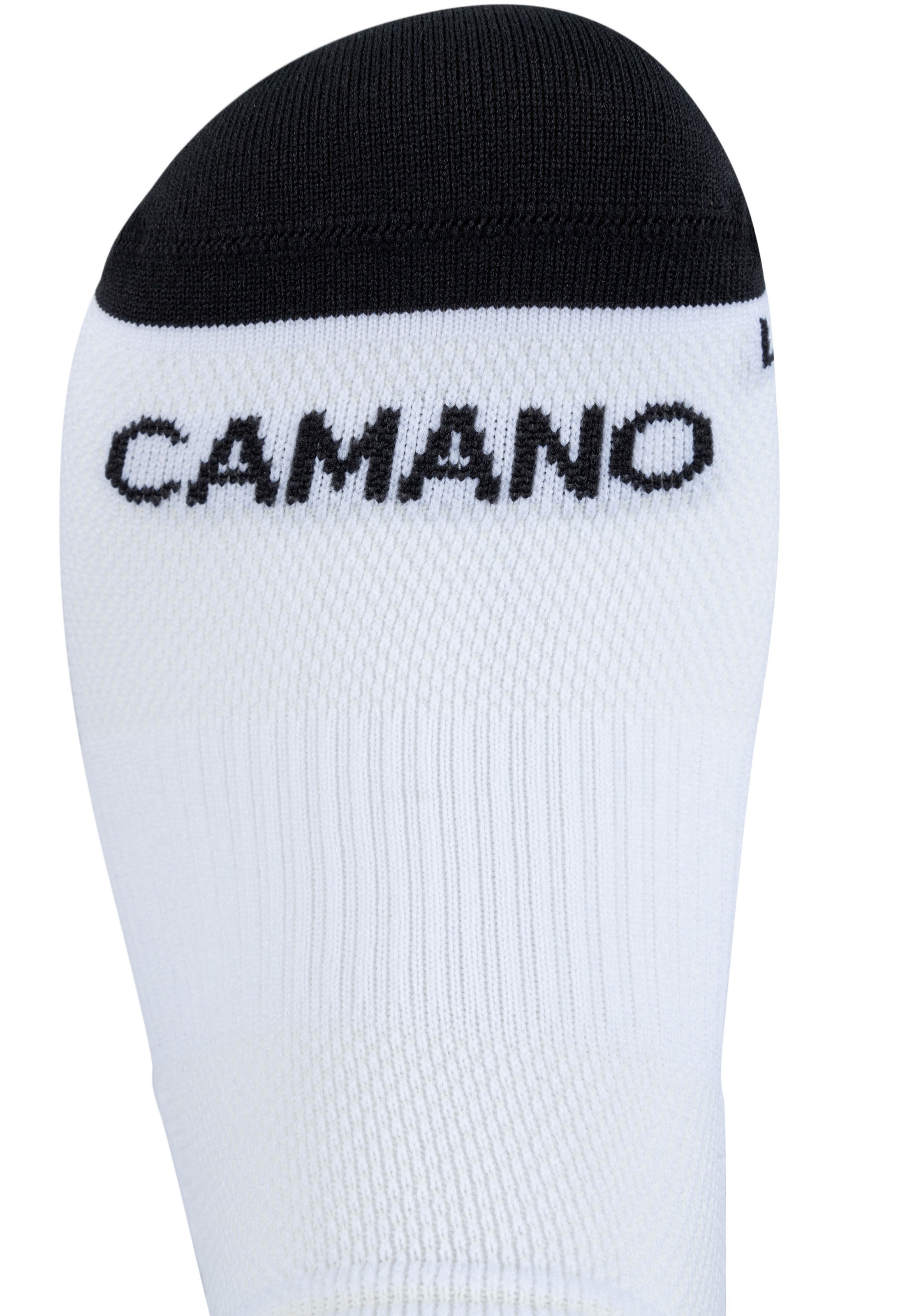 Camano Sportsocken »function«, (3 Paar), mit kontrastfarbener Zehenpartie und Ferse