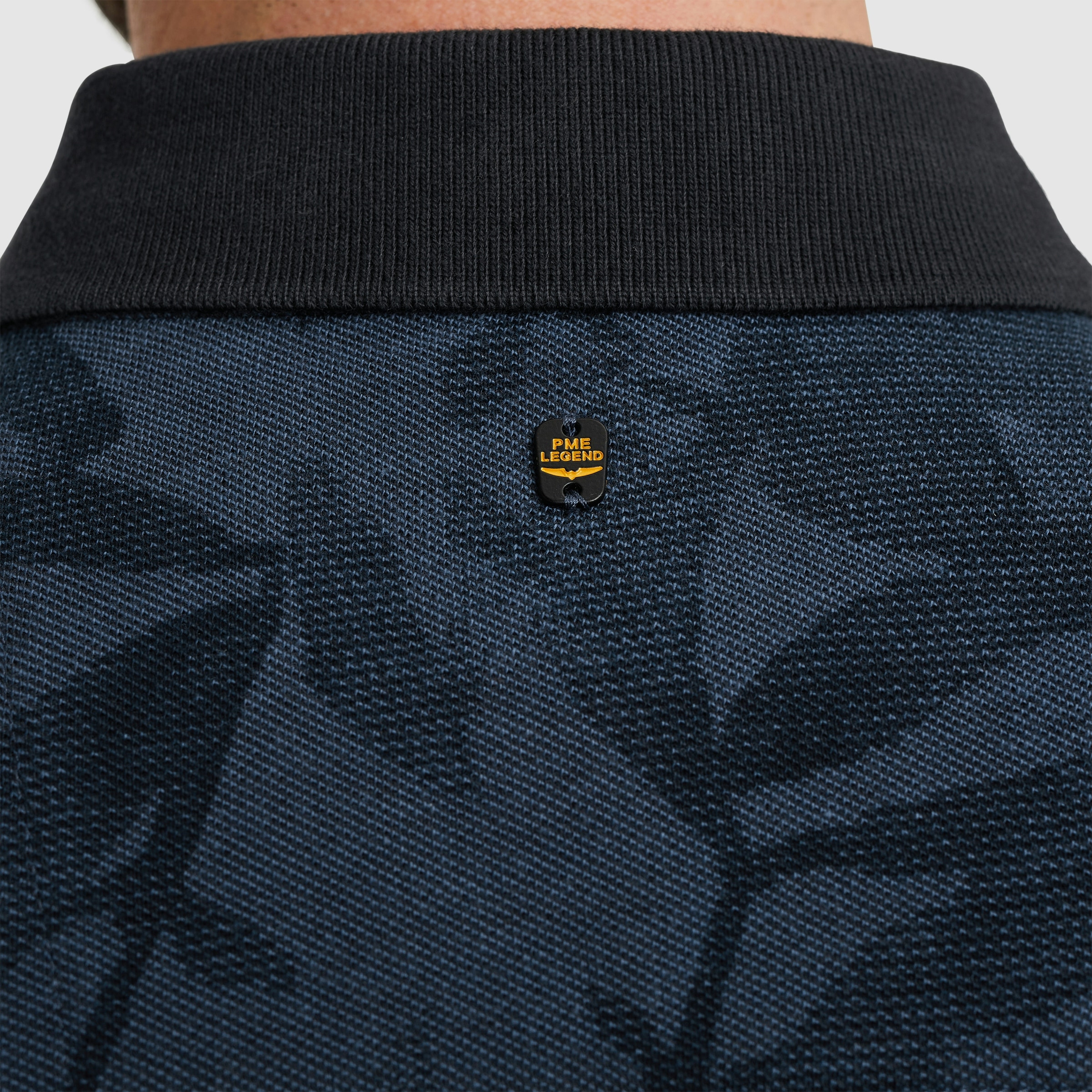PME LEGEND Poloshirt »Short sleeve polo two tone pique printed«, mit All-Over Print