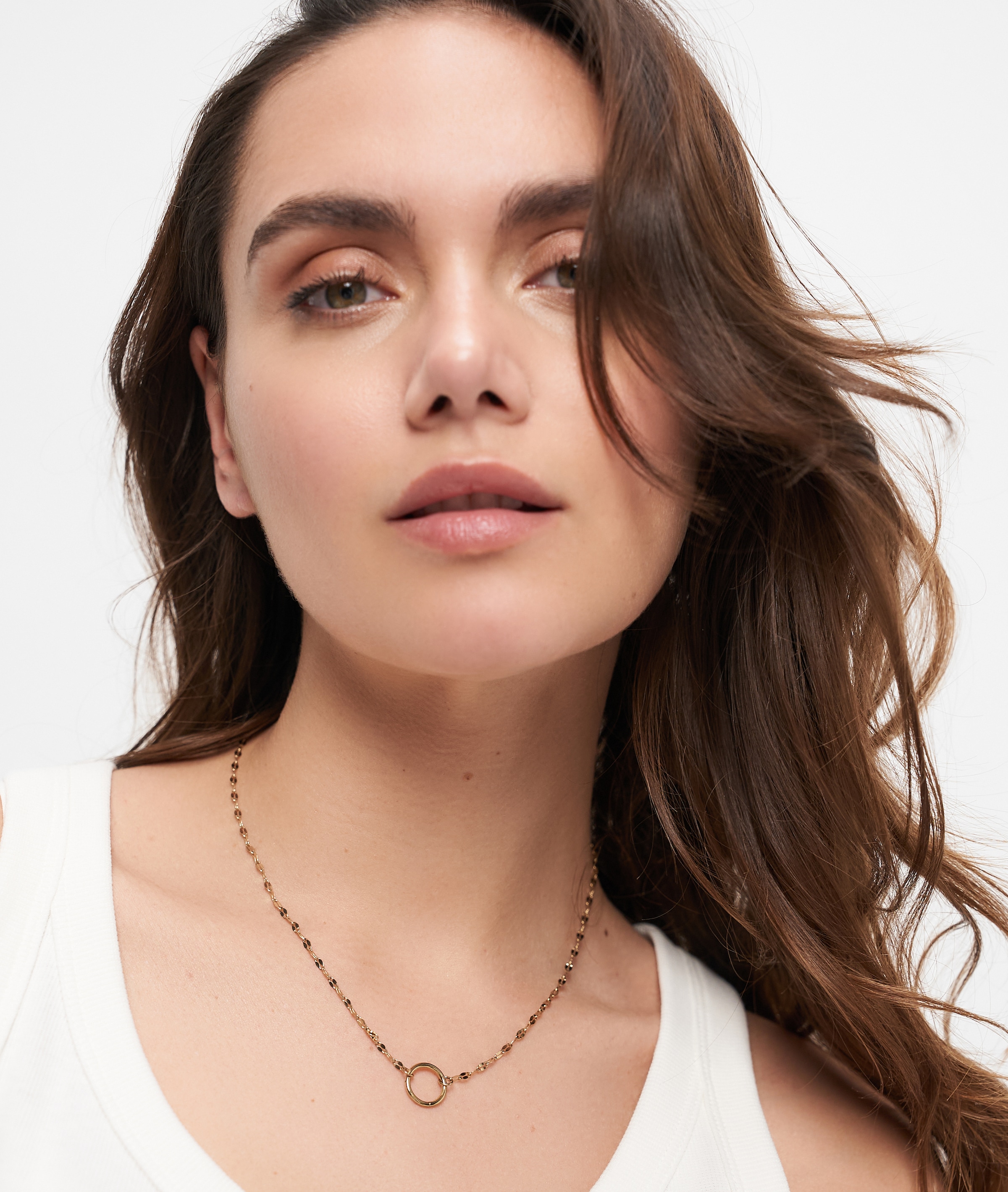 Tamaris Charm-Kette »Schmuck Geschenk Edelstahl Charm Halskette The Lip Chain«