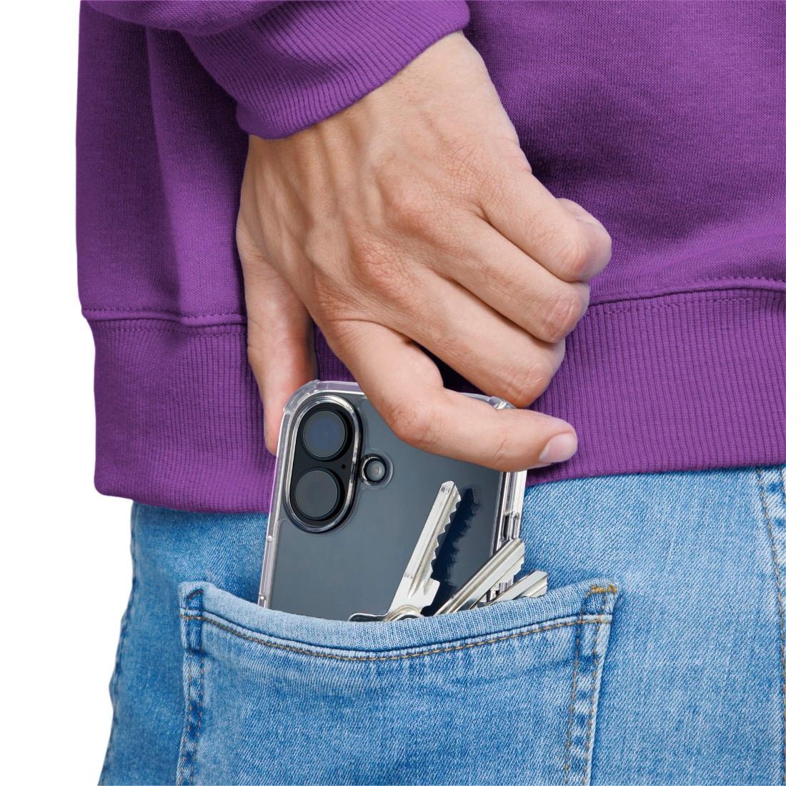 Hama Smartphone-Hülle »Handyhülle „Extreme Protect“ für iPhone 16 (stoßfest, sturzsicher)«, iPhone 16, 15,4 cm (6,1 Zoll)