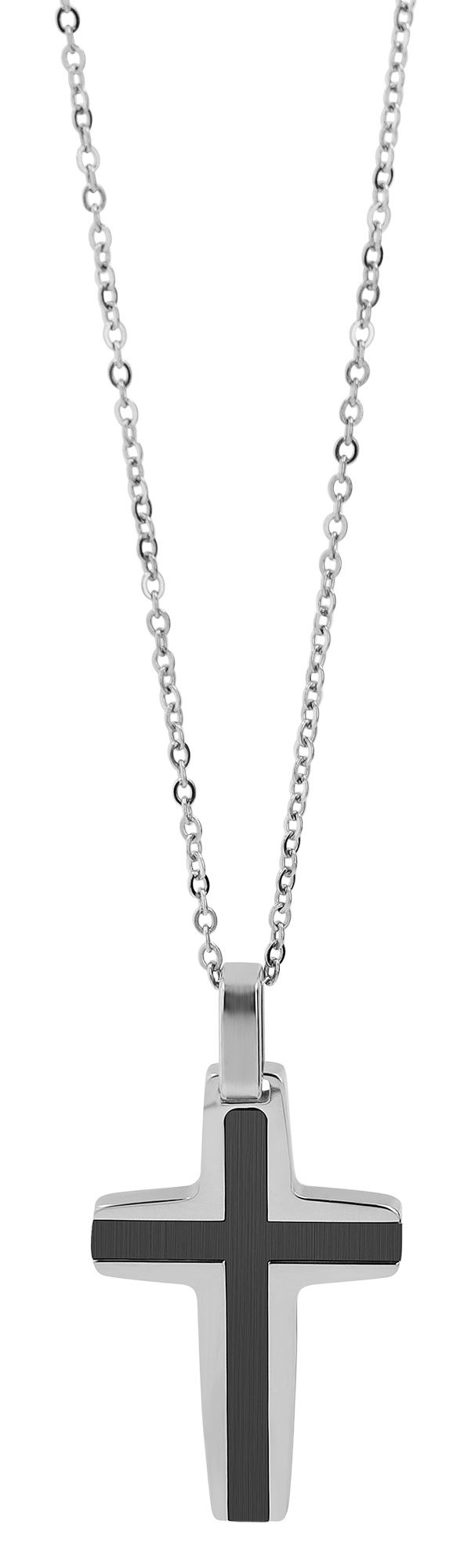 Adelia´s Kreuzanhänger »Unisex Anhänger ¿ Kreuz Kreuzanhänger aus Edelstahl«