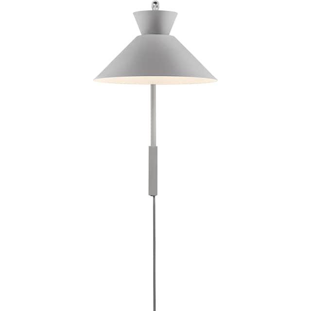 Nordlux Wandleuchte »Dial«, (1 St.), verstellbarer Lampenkopf für  gerichtetes Licht, Schmale Halterung für die Wandmontage, geeignet für E27  online bei OTTO